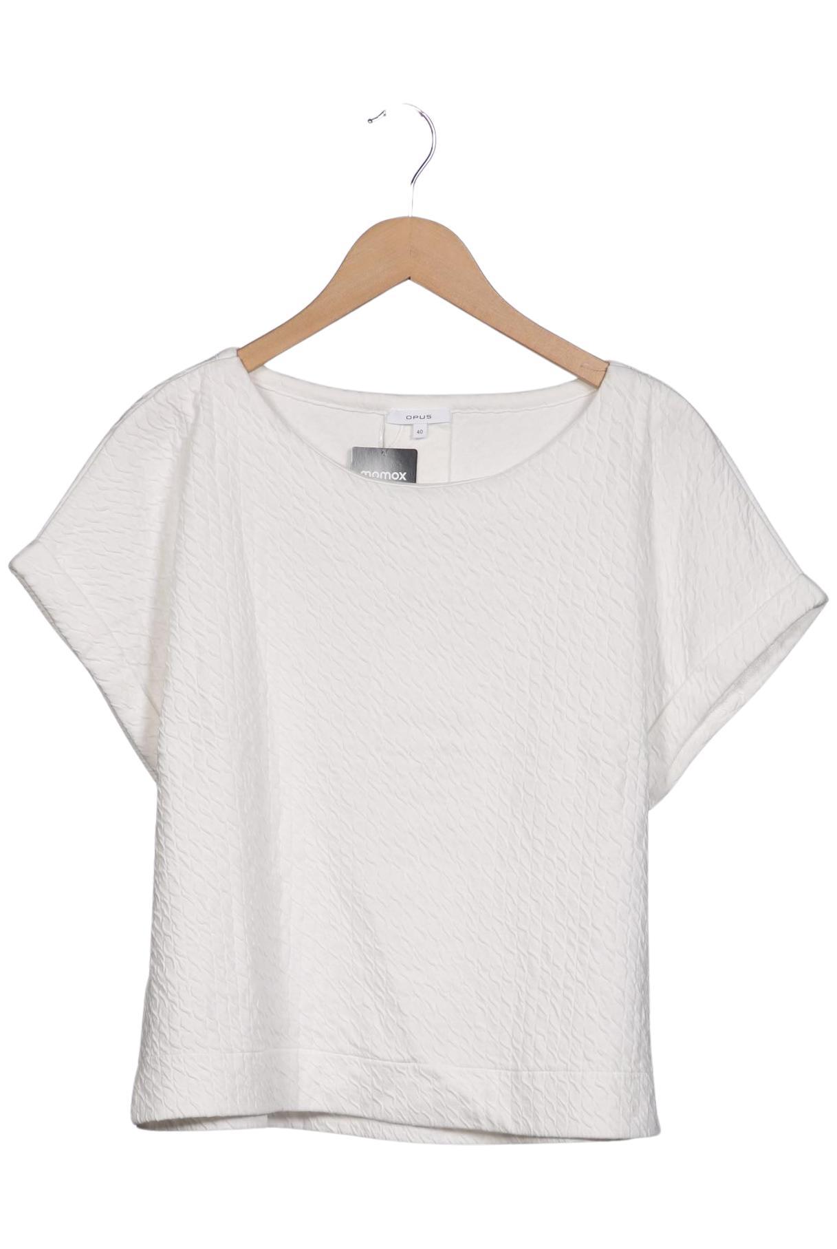 

Opus Damen T-Shirt, weiß, Gr. 40