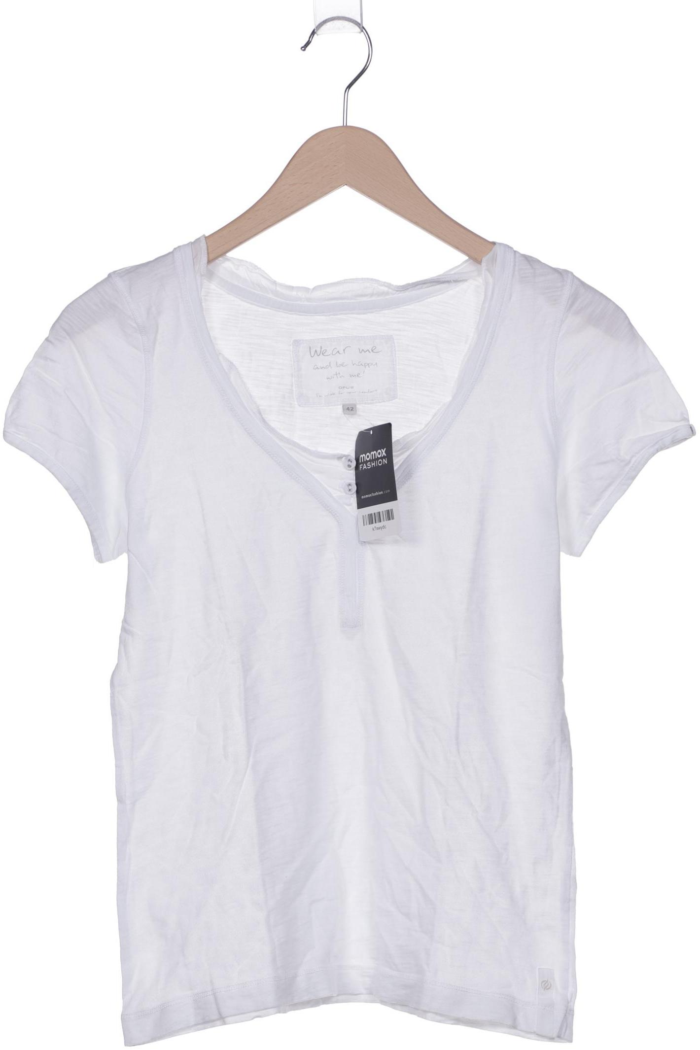 

Opus Damen T-Shirt, weiß, Gr. 42