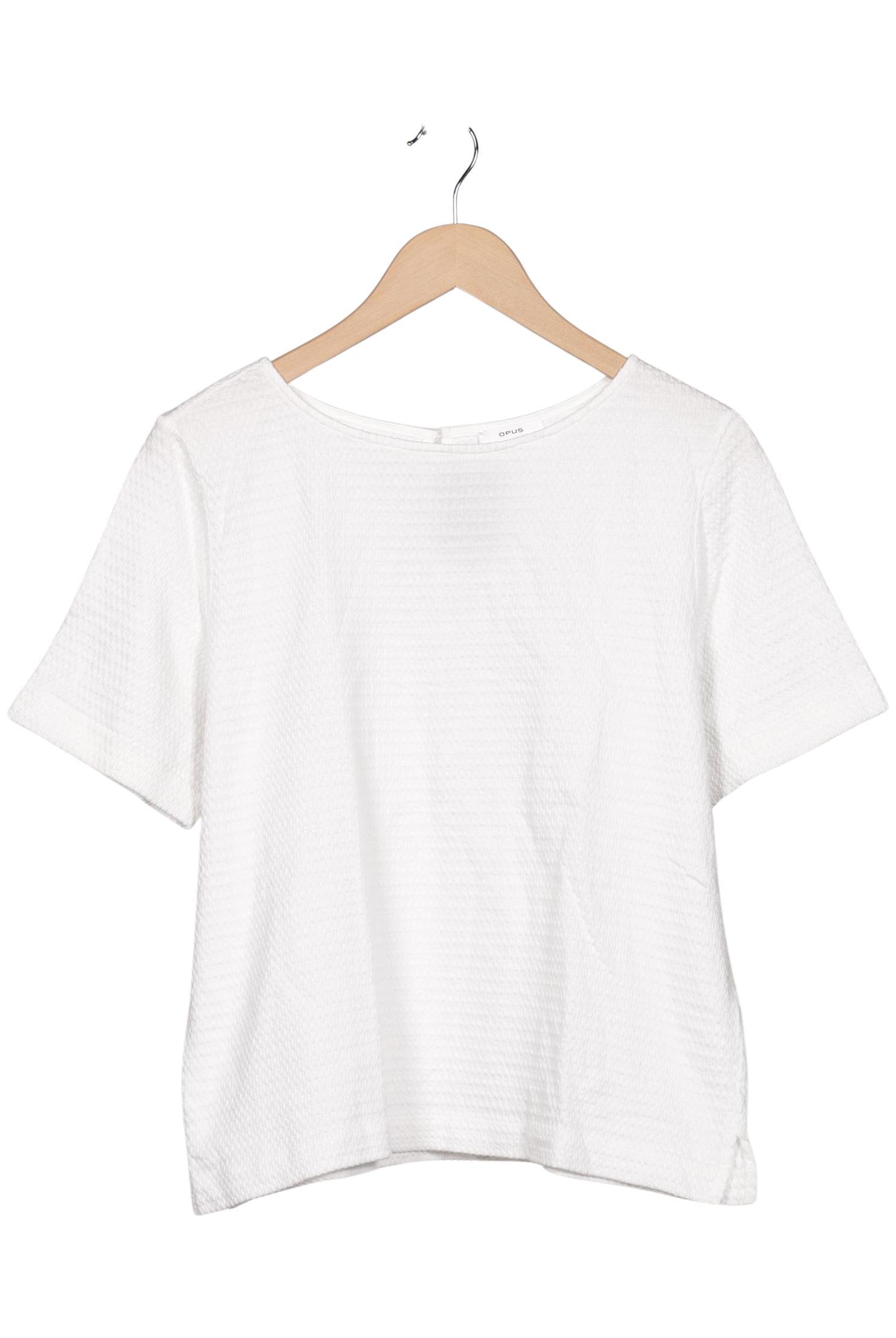 

Opus Damen T-Shirt, weiß, Gr. 44