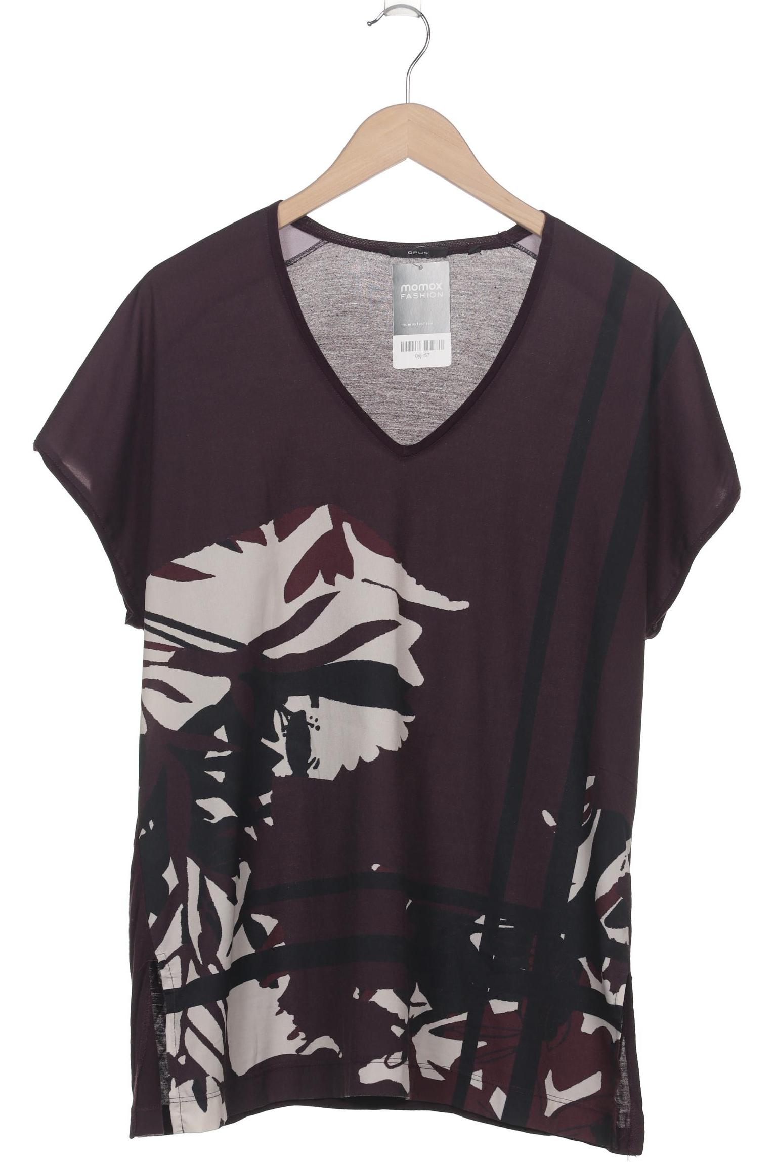 

Opus Damen T-Shirt, bordeaux, Gr. 44