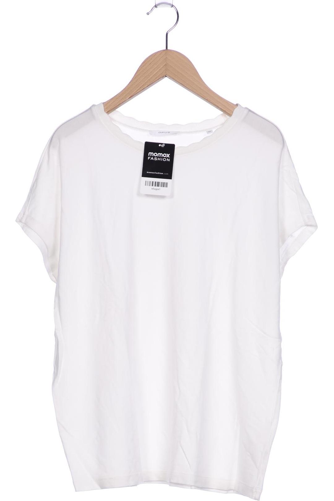 

Opus Damen T-Shirt, cremeweiß, Gr. 40
