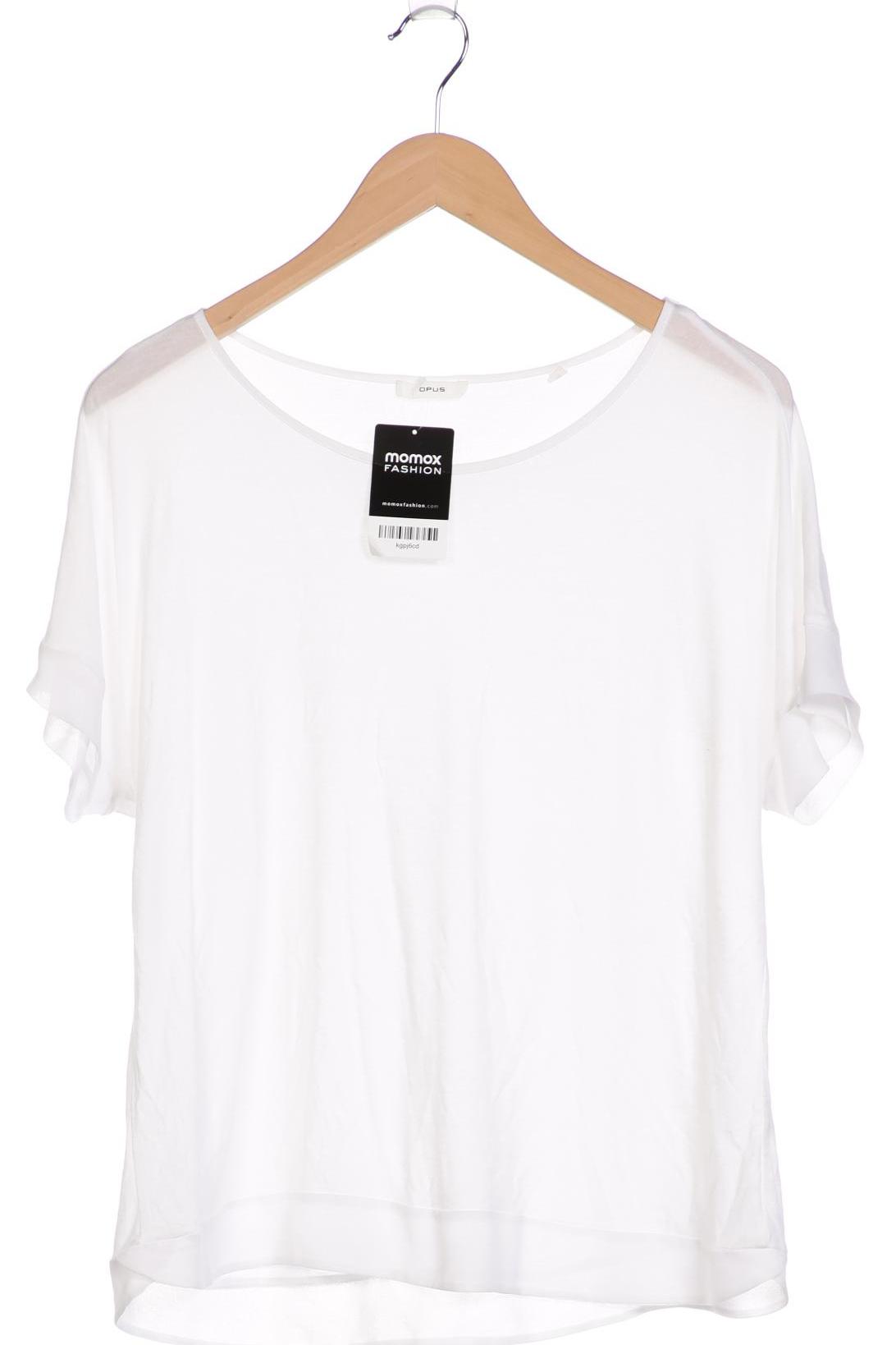 

Opus Damen T-Shirt, weiß, Gr. 38