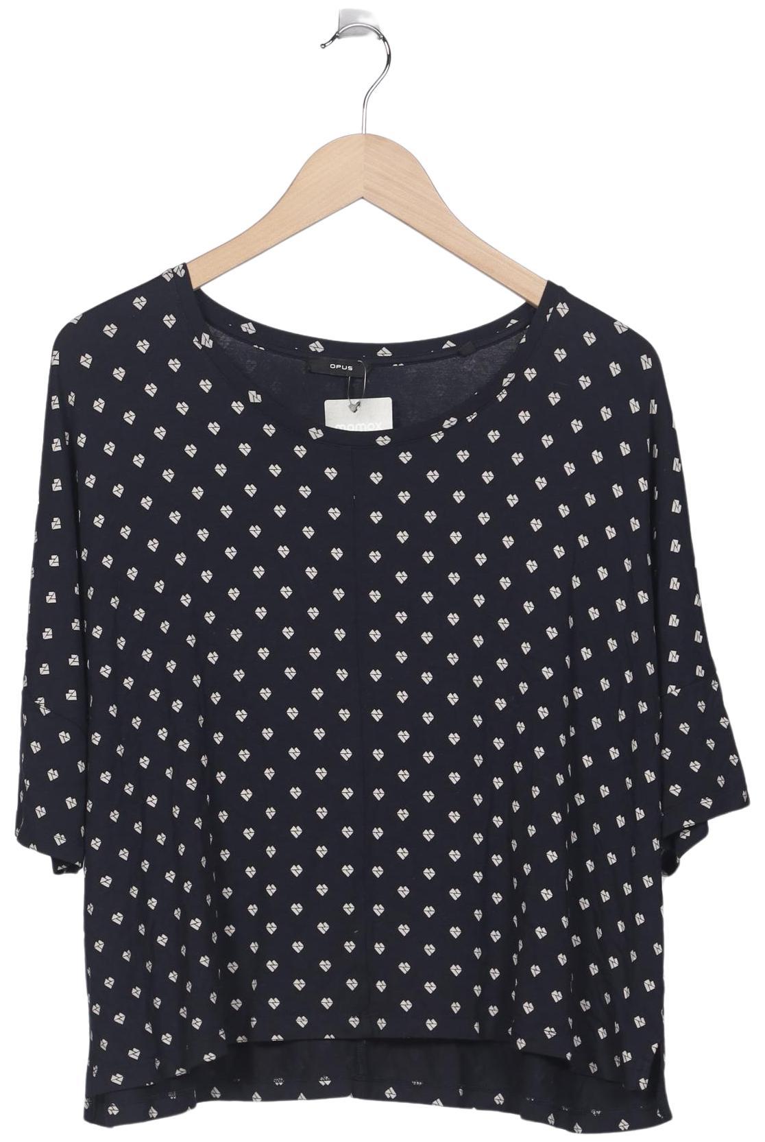 

Opus Damen T-Shirt, marineblau, Gr. 38