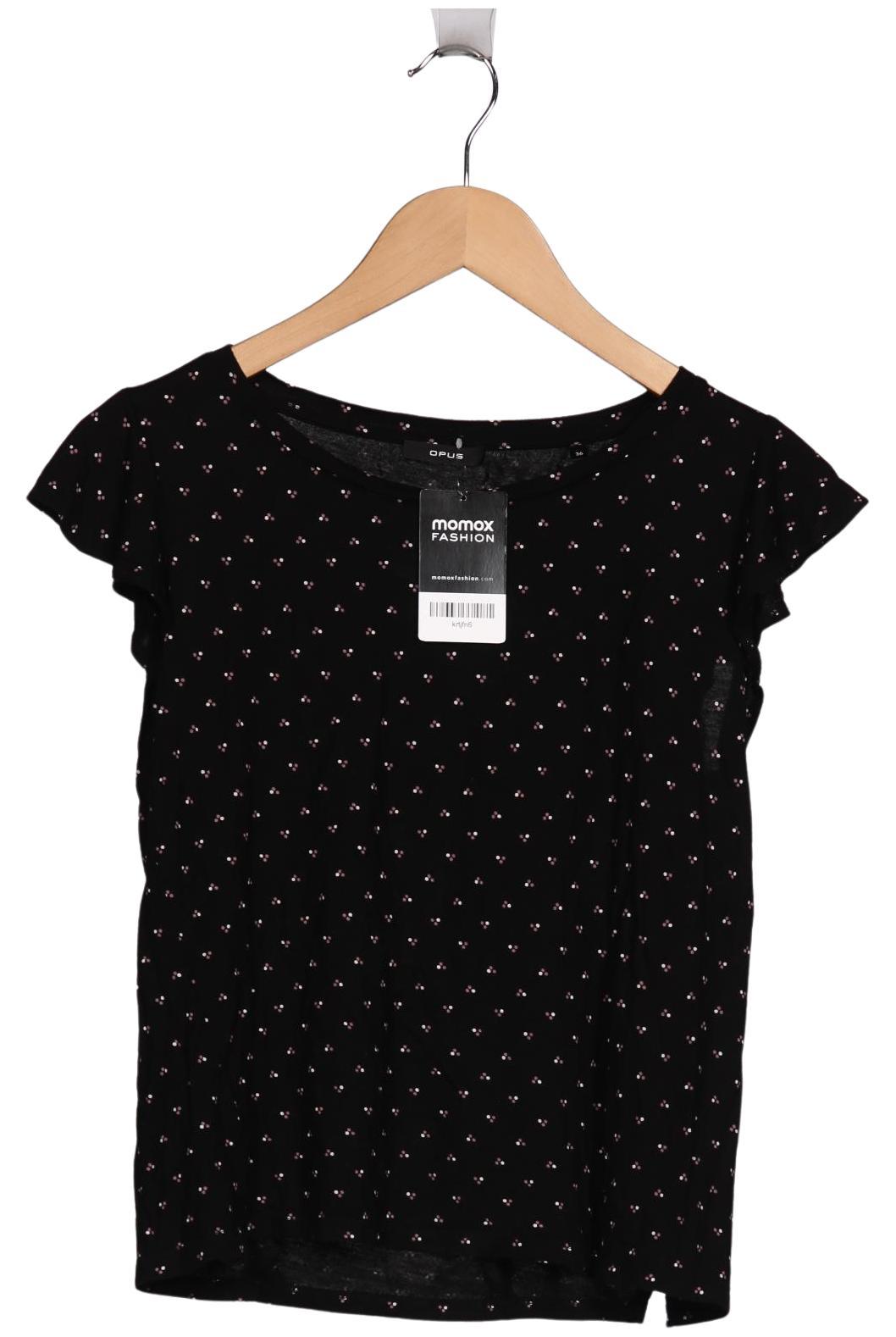 

Opus Damen T-Shirt, schwarz, Gr. 36