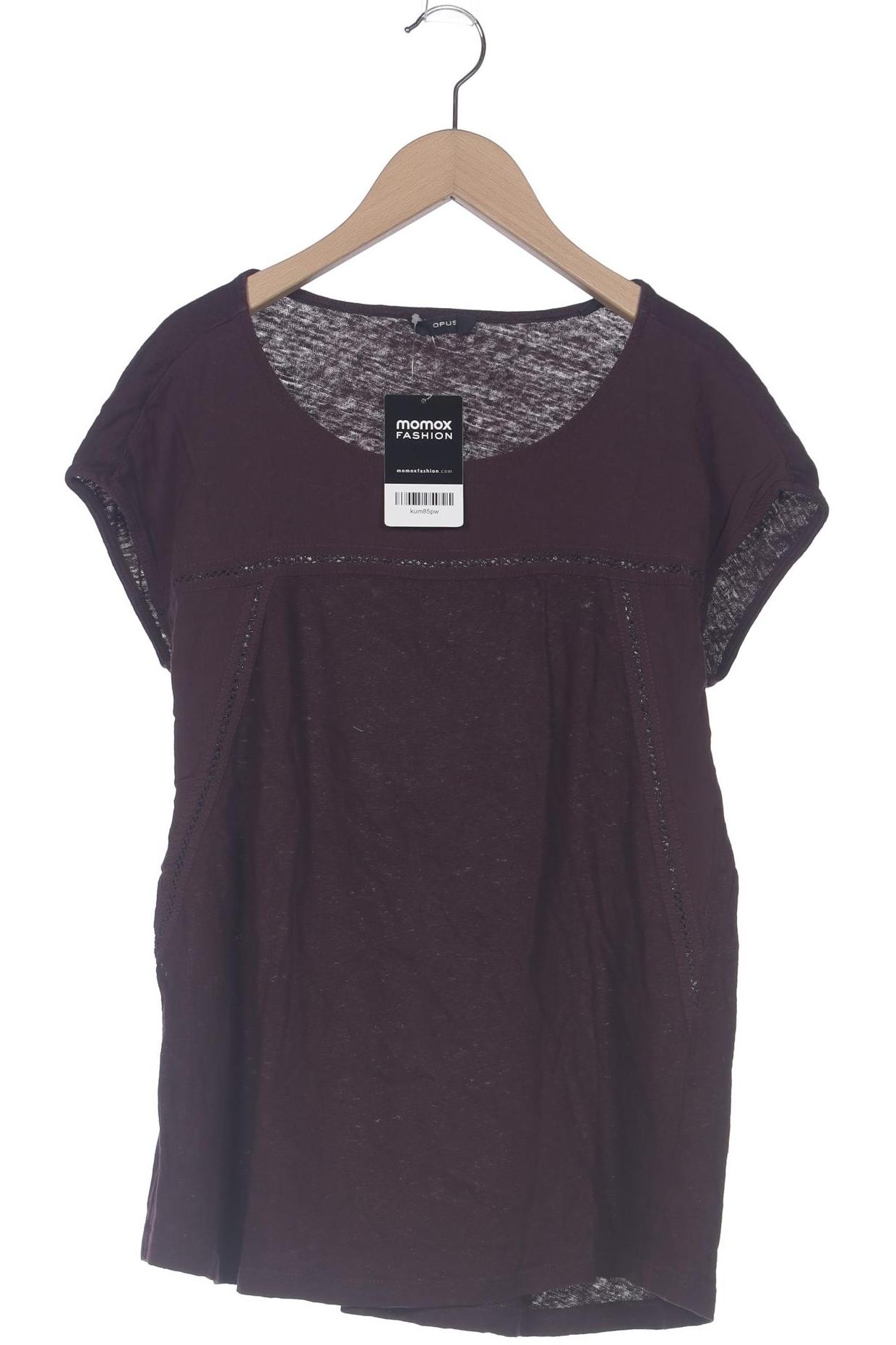 

Opus Damen T-Shirt, bordeaux, Gr. 38