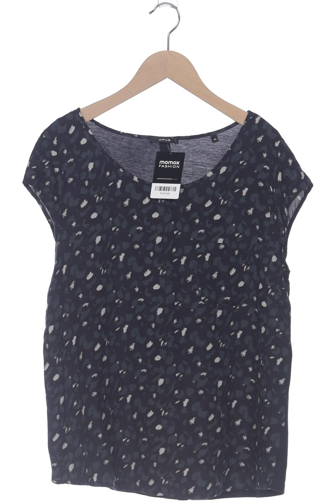 

Opus Damen T-Shirt, marineblau, Gr. 40