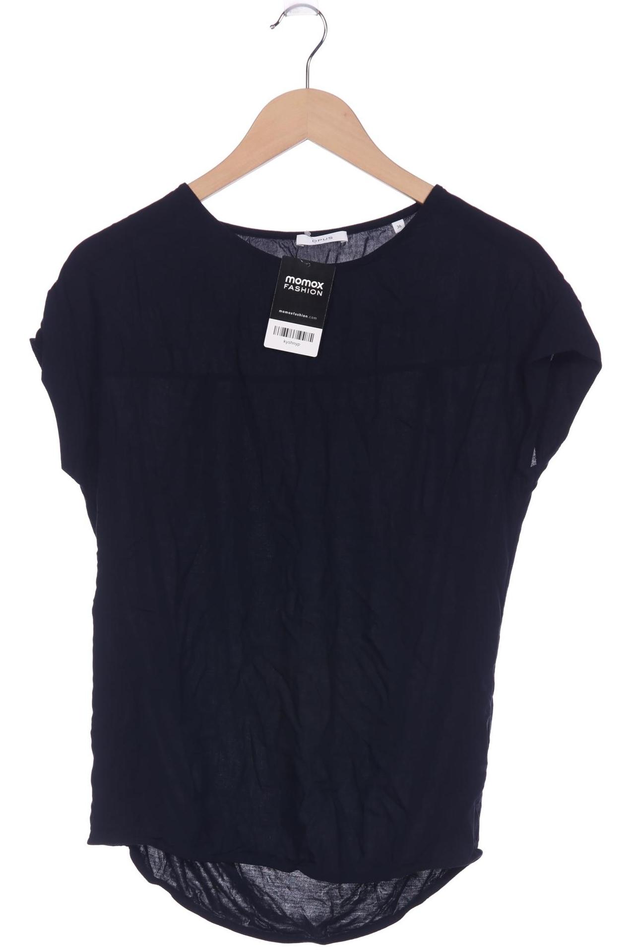 

Opus Damen T-Shirt, marineblau, Gr. 36