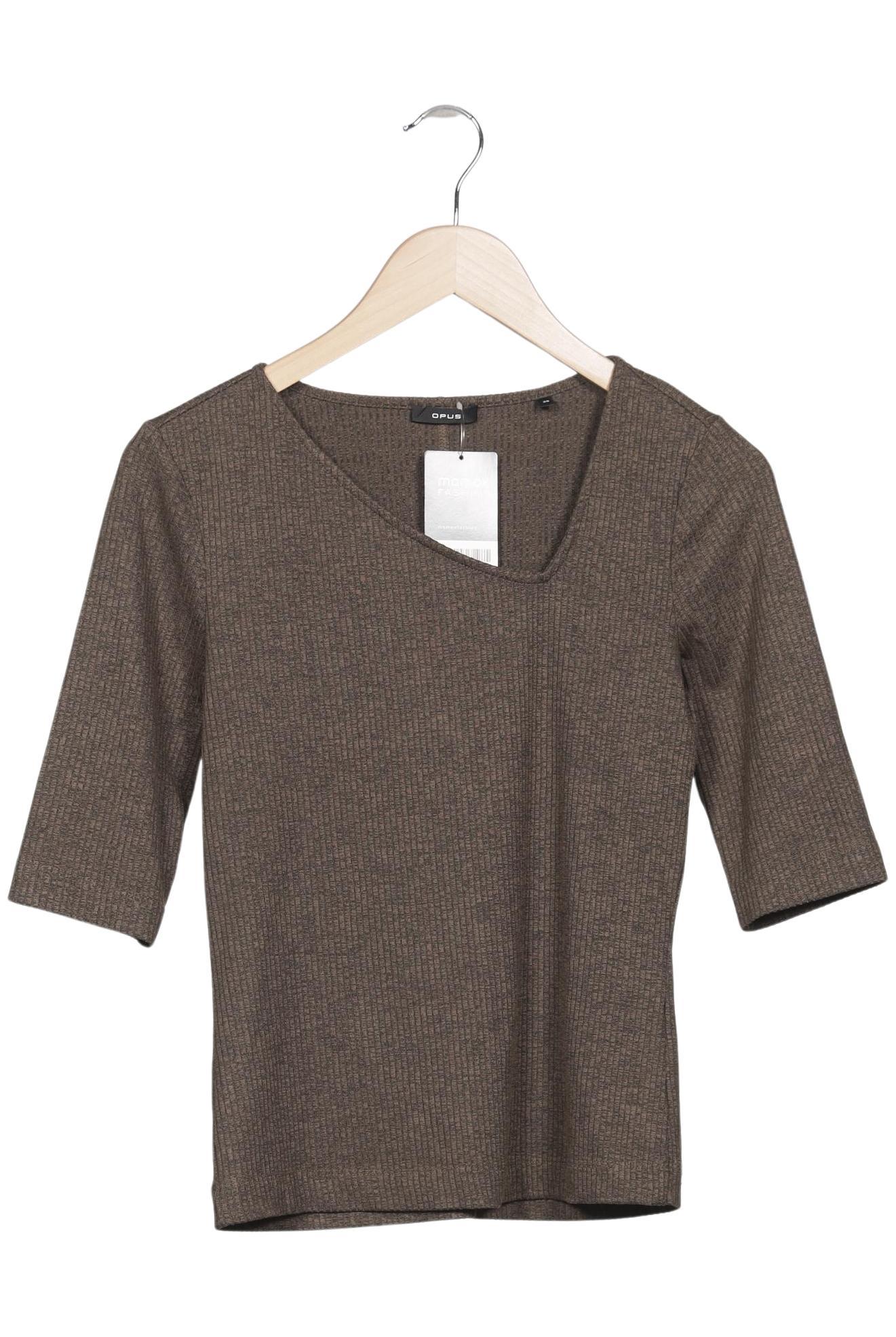 

Opus Damen T-Shirt, braun, Gr. 38