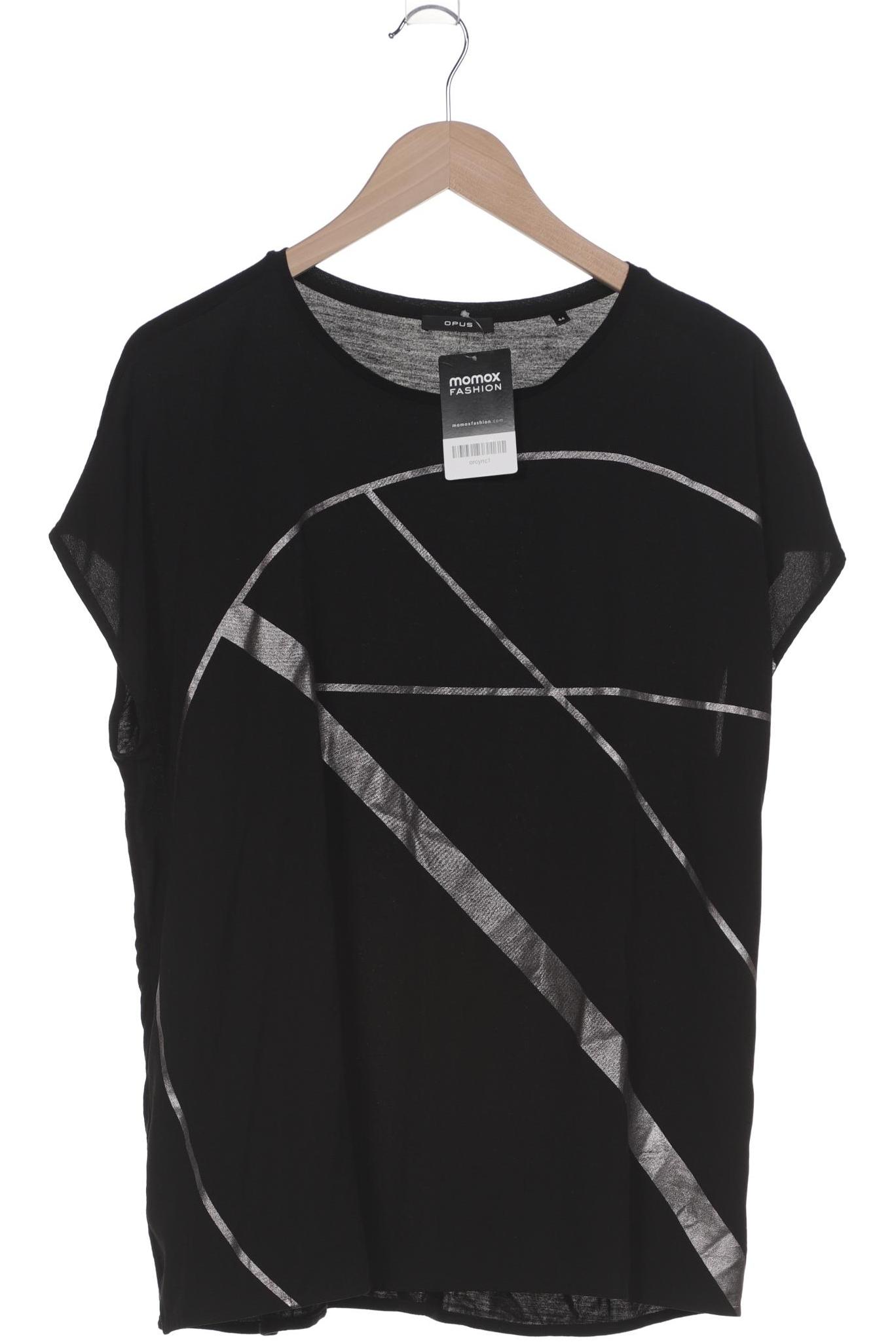 

Opus Damen T-Shirt, schwarz, Gr. 44