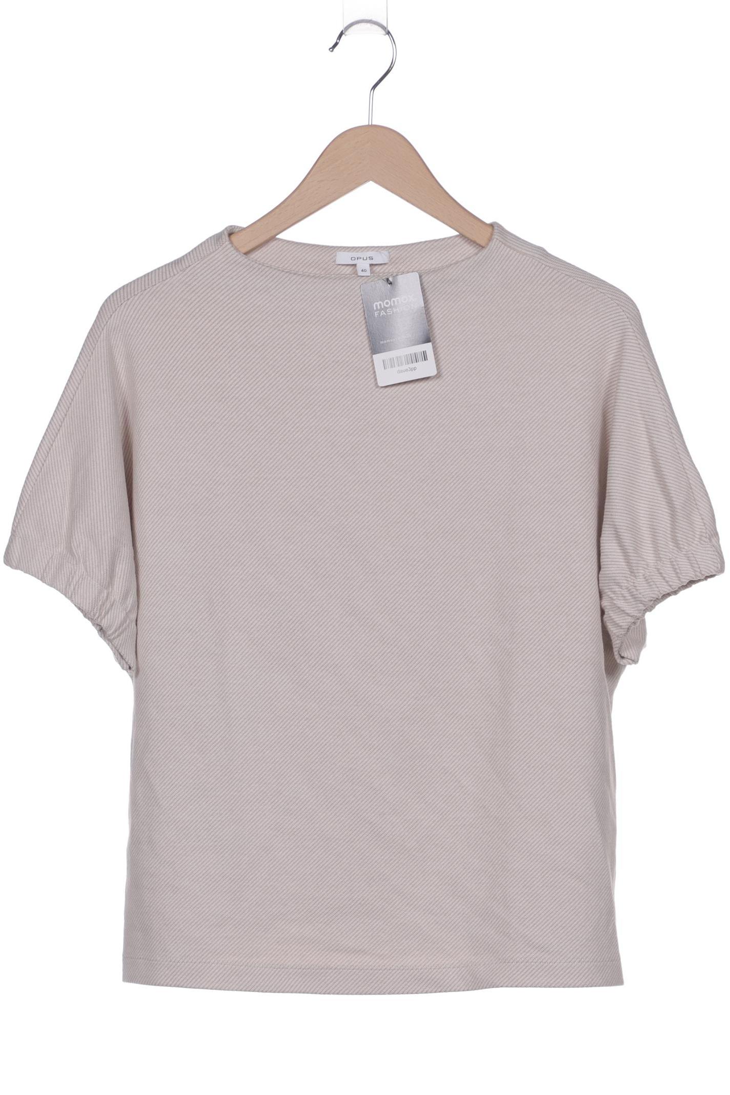 

Opus Damen T-Shirt, beige, Gr. 40