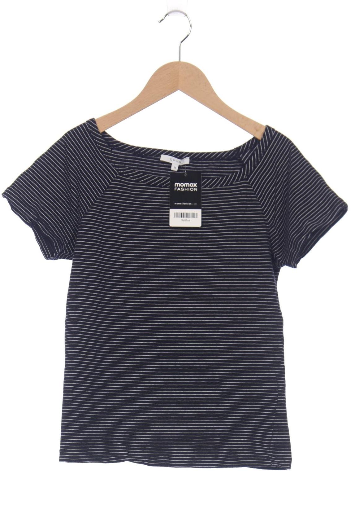 

Opus Damen T-Shirt, marineblau, Gr. 36