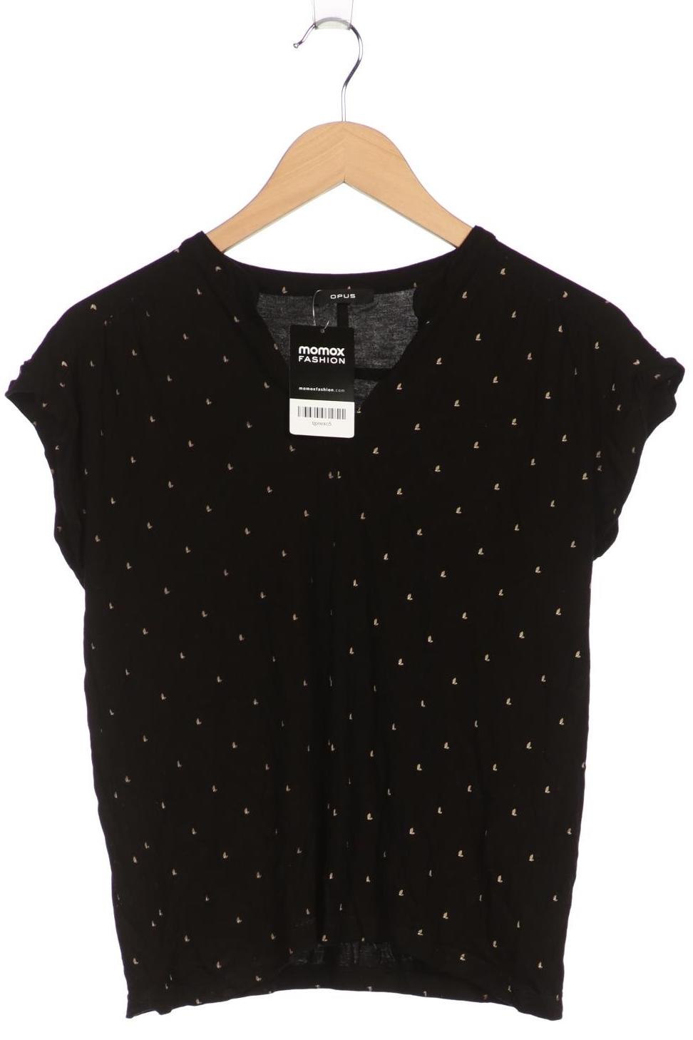 

Opus Damen T-Shirt, schwarz, Gr. 38