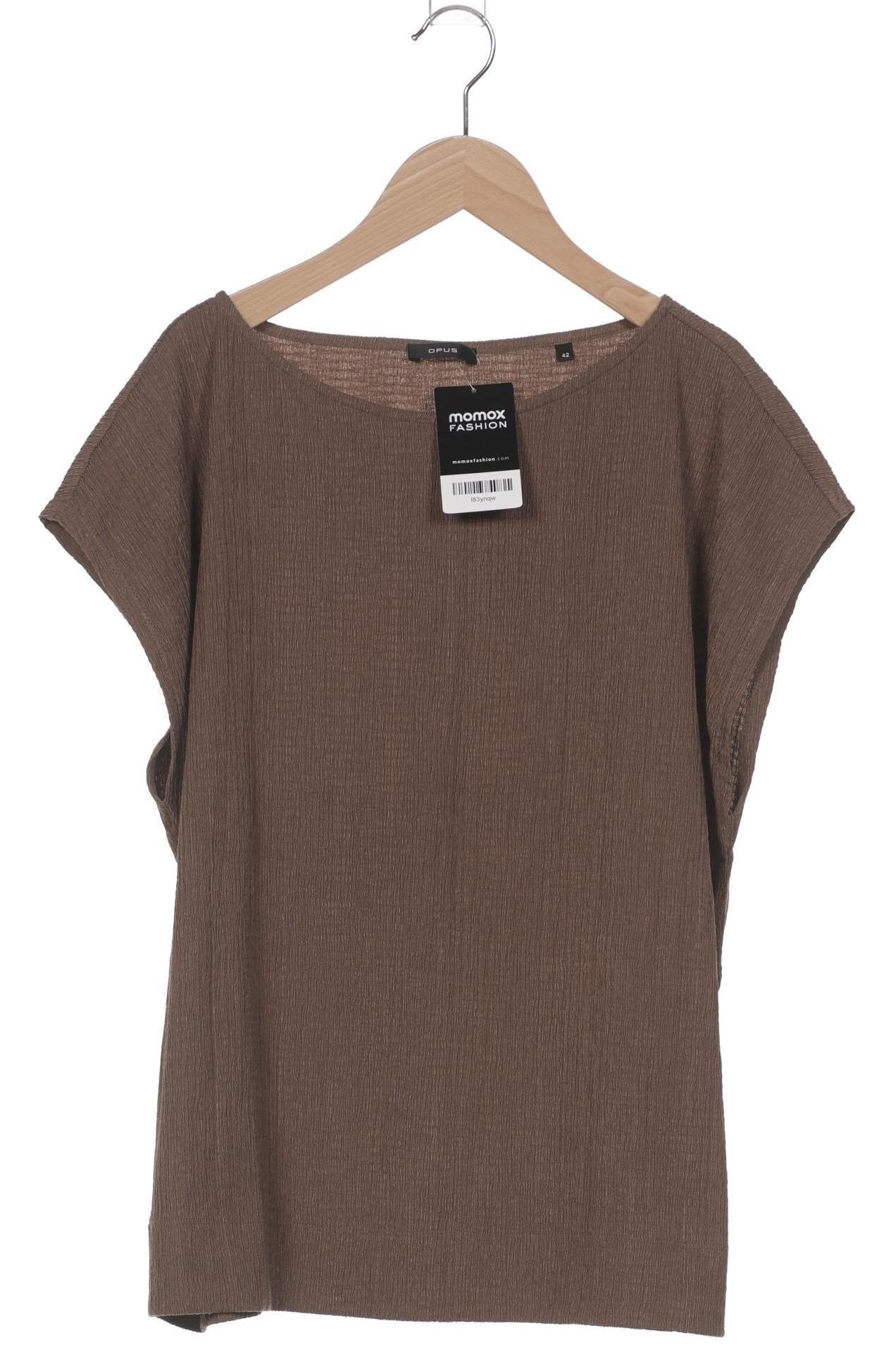 

Opus Damen T-Shirt, braun, Gr. 42