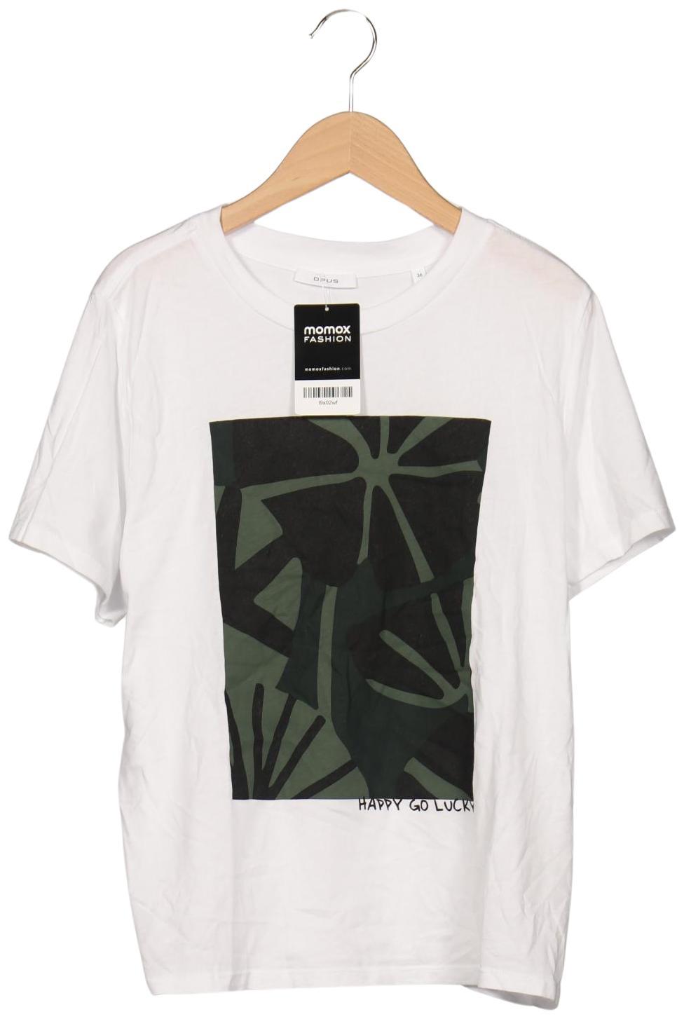 

Opus Damen T-Shirt, weiß, Gr. 36