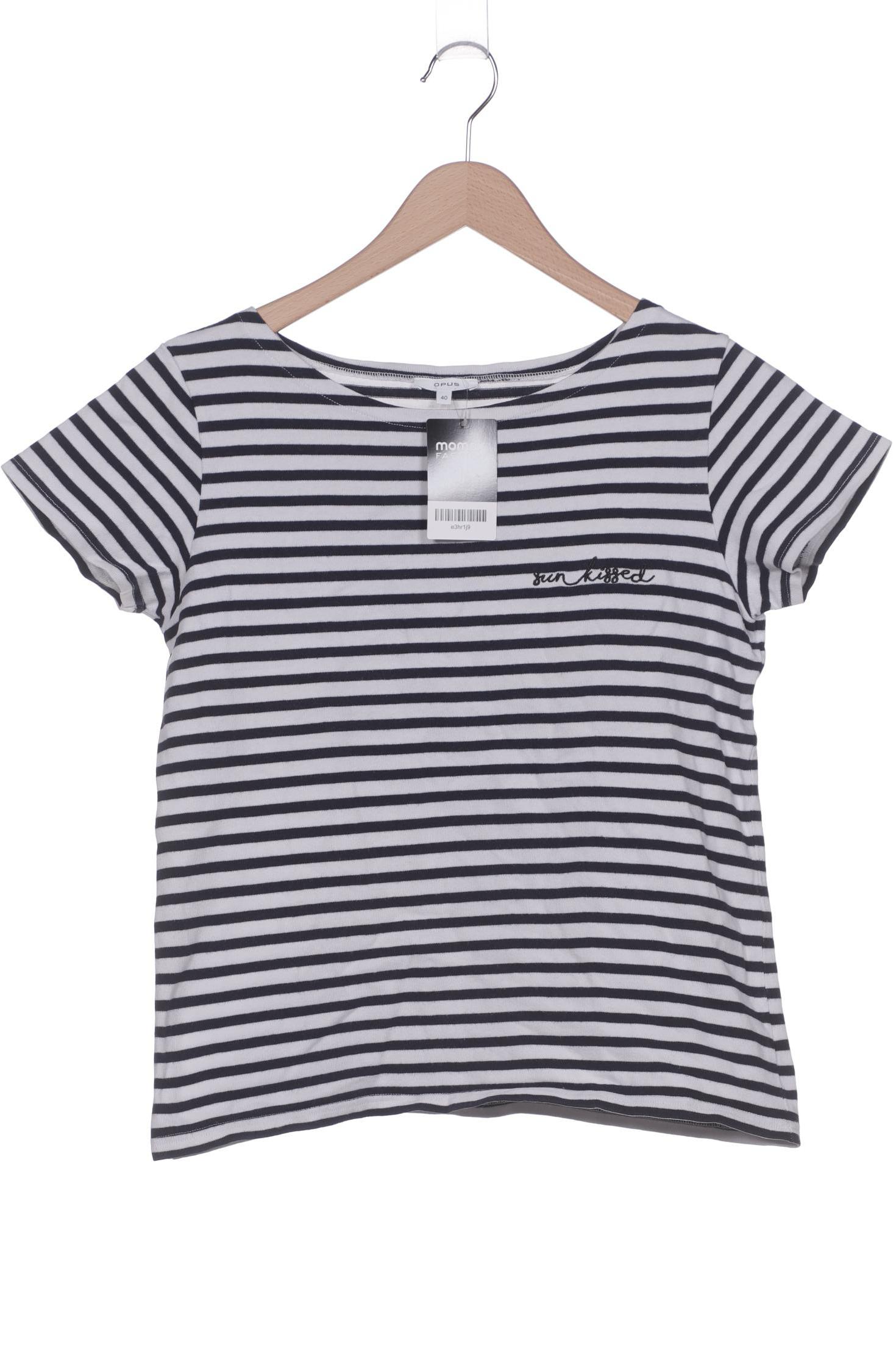 

Opus Damen T-Shirt, weiß, Gr. 40