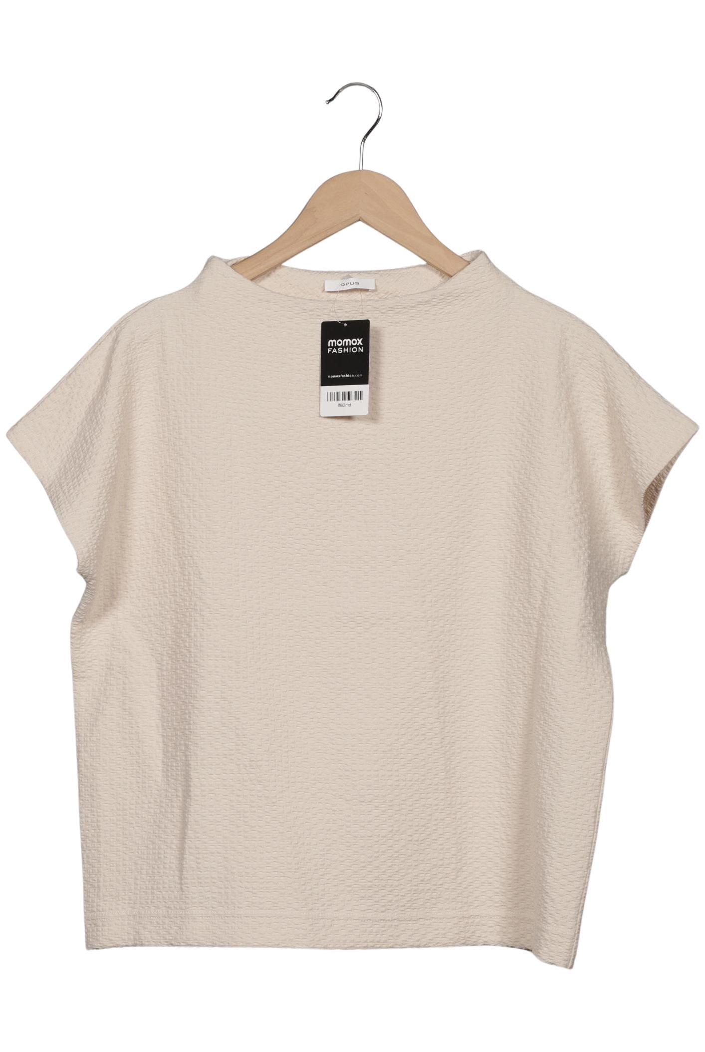 

Opus Damen T-Shirt, cremeweiß, Gr. 40