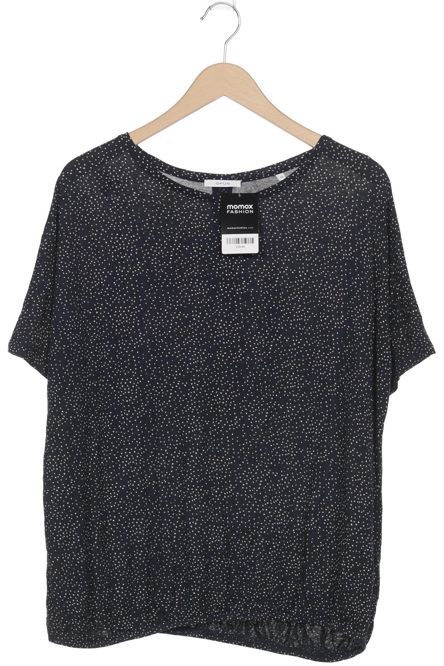 

Opus Damen T-Shirt, marineblau, Gr. 42