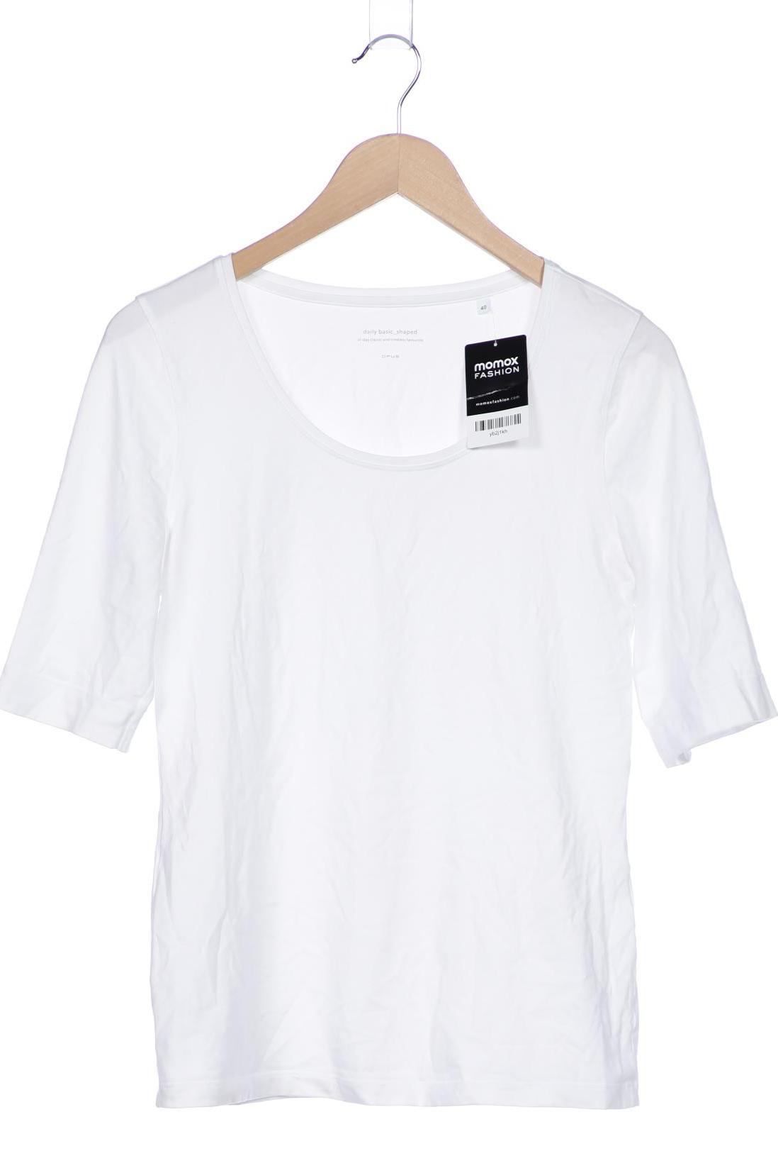 

Opus Damen T-Shirt, weiß, Gr. 40