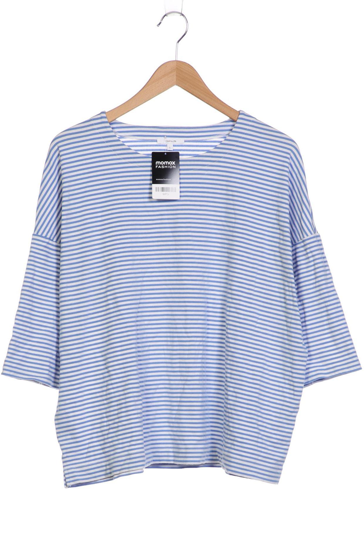 

Opus Damen T-Shirt, blau, Gr. 42