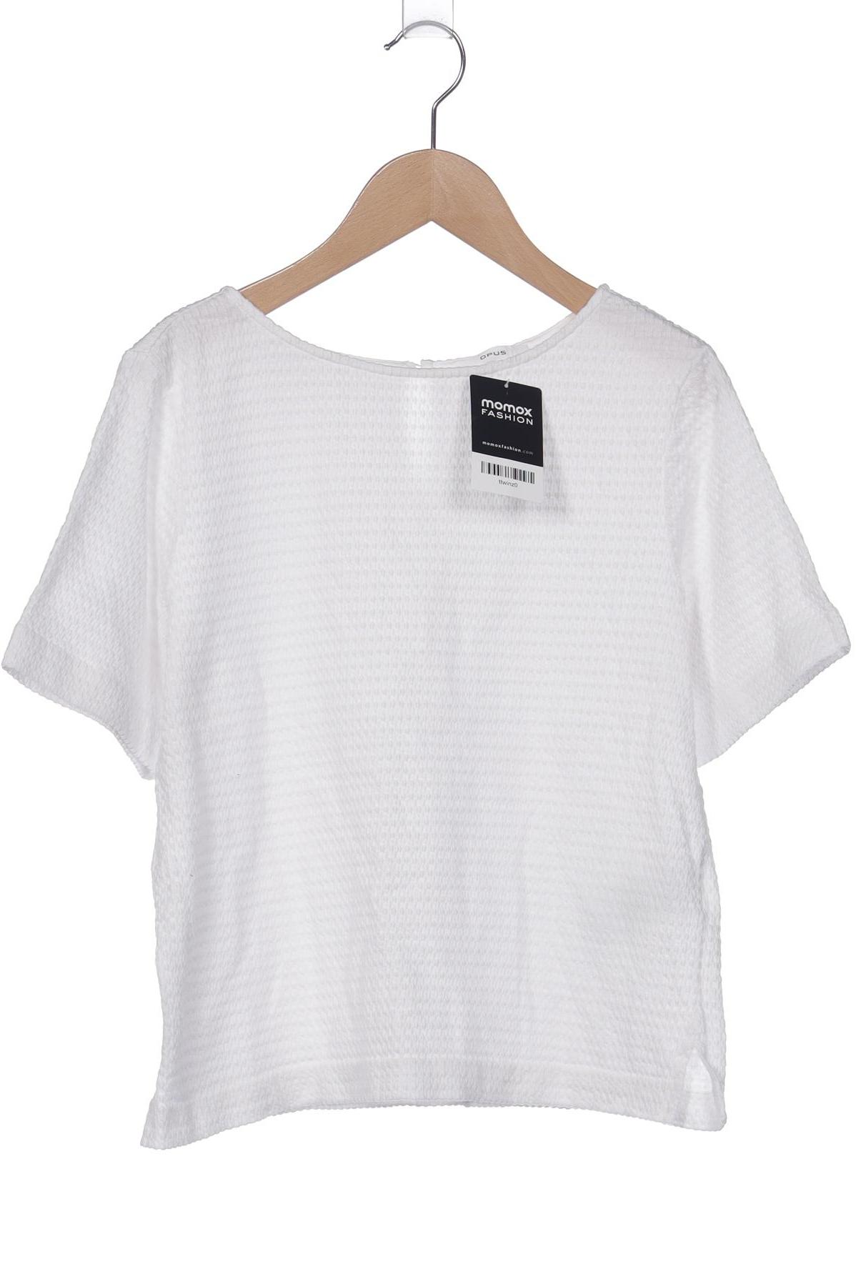 

Opus Damen T-Shirt, weiß, Gr. 36