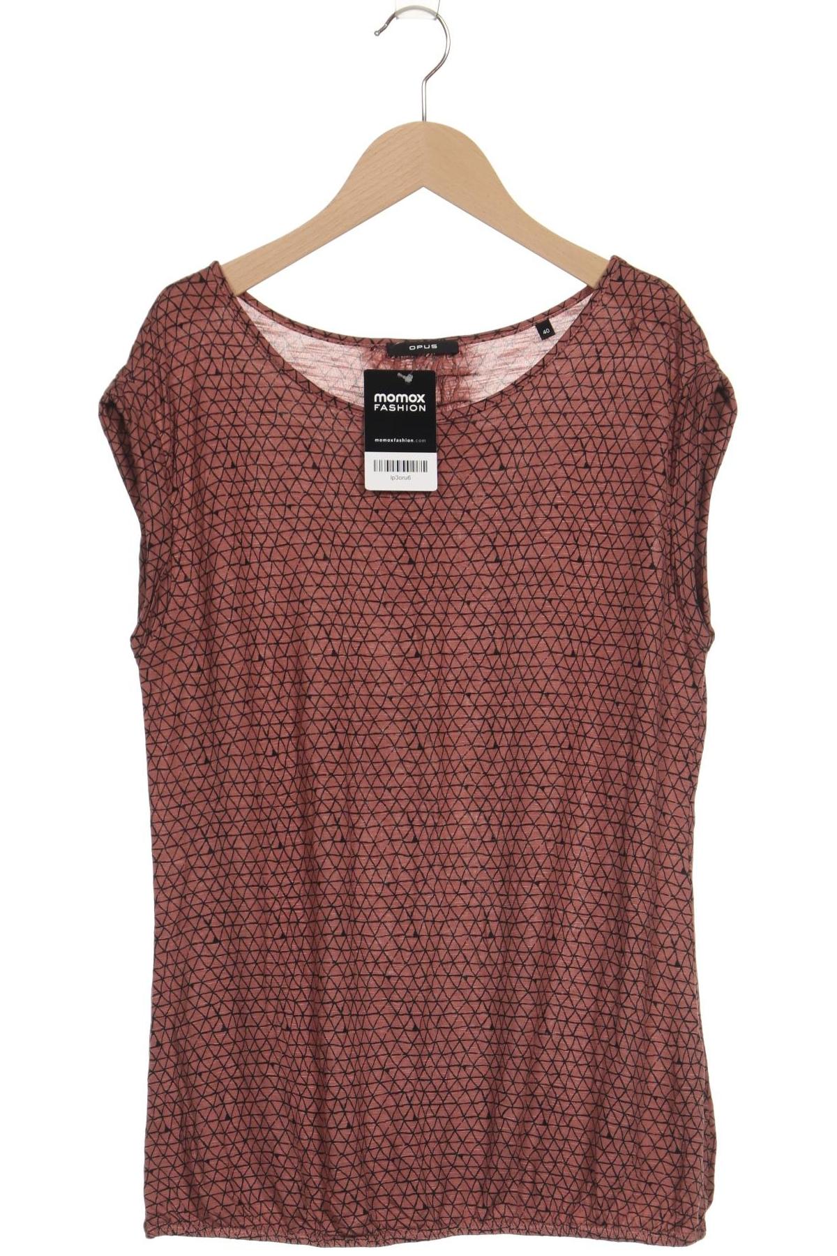 

Opus Damen T-Shirt, braun, Gr. 40