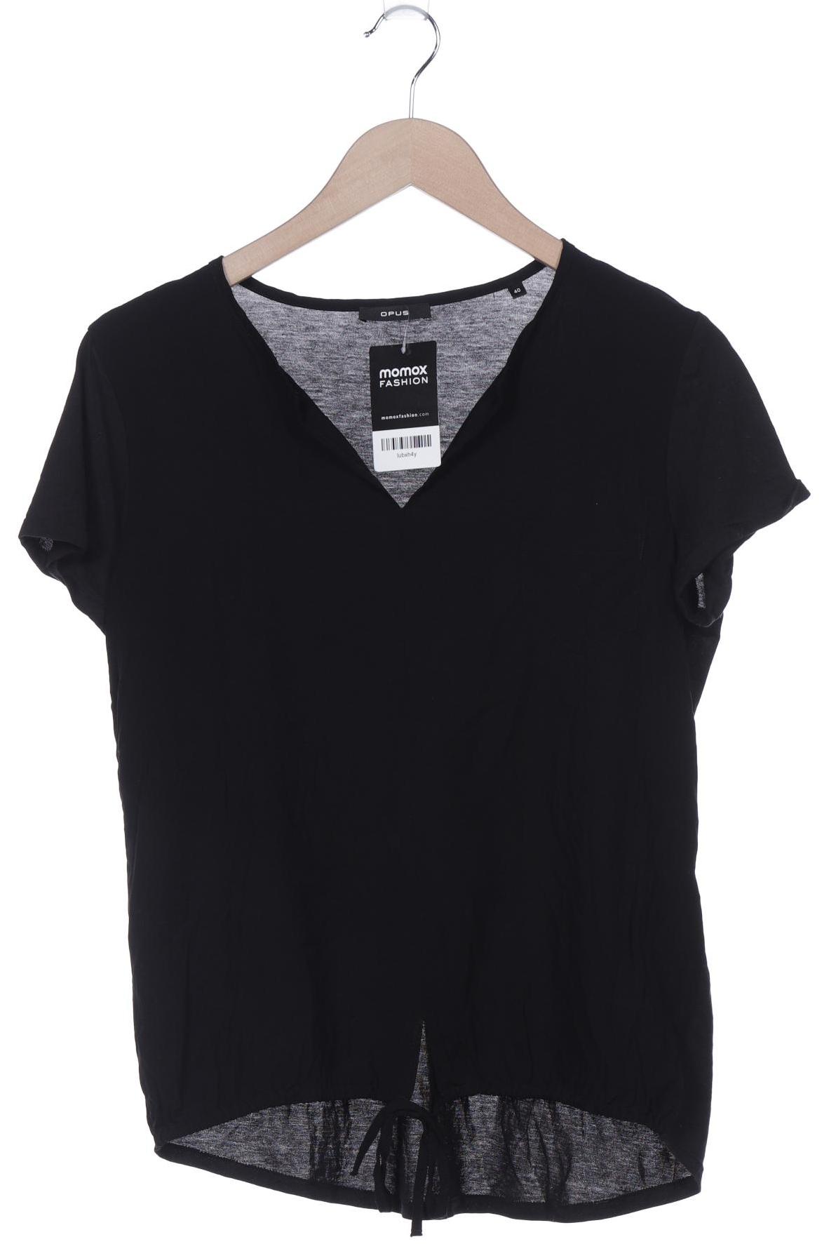 

Opus Damen T-Shirt, schwarz, Gr. 40