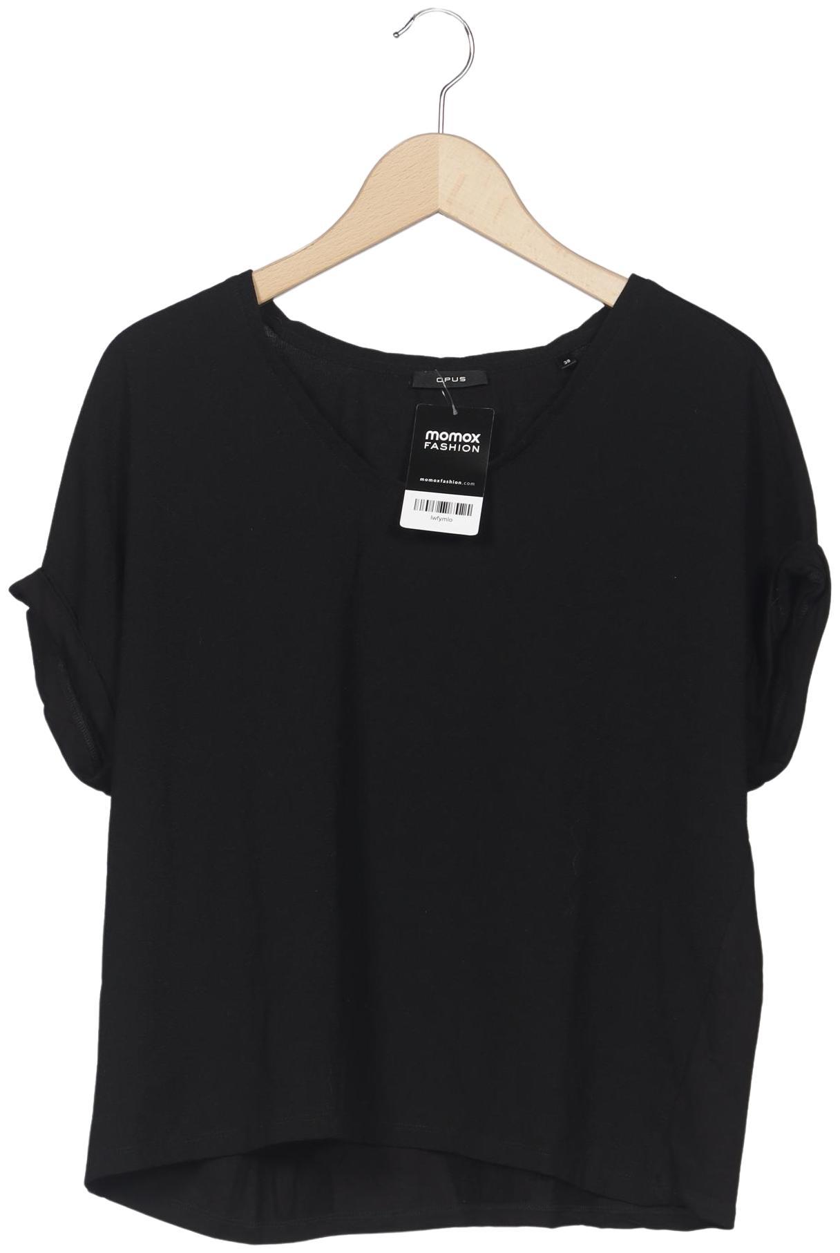 

Opus Damen T-Shirt, schwarz, Gr. 38