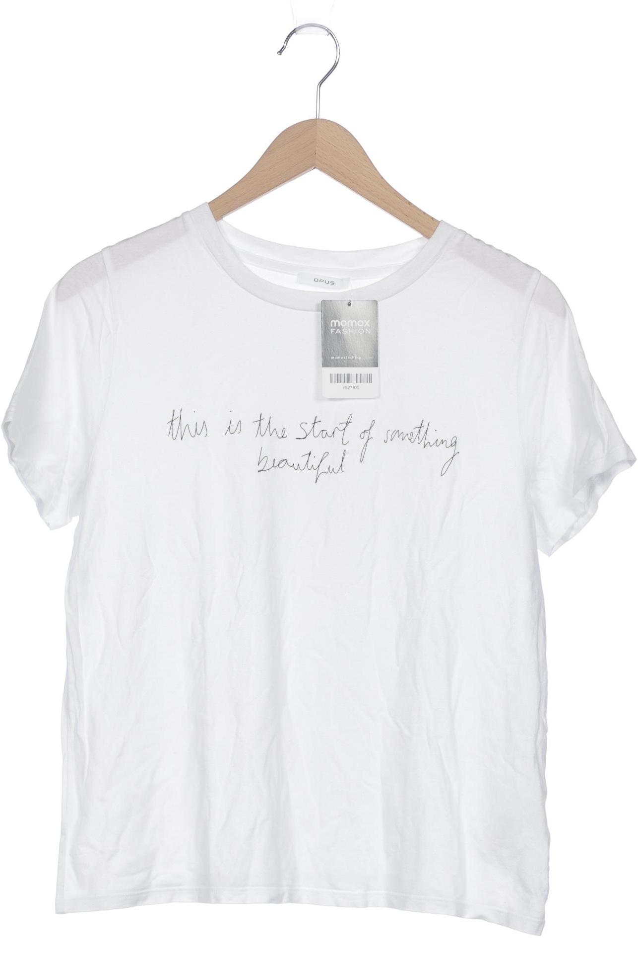 

Opus Damen T-Shirt, weiß, Gr. 38