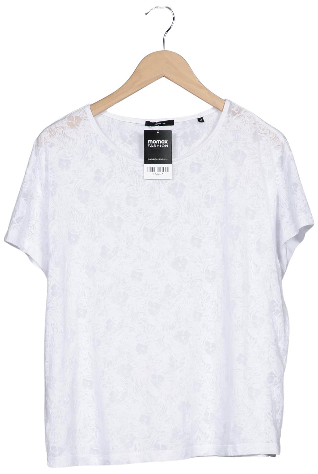 

Opus Damen T-Shirt, weiß, Gr. 40