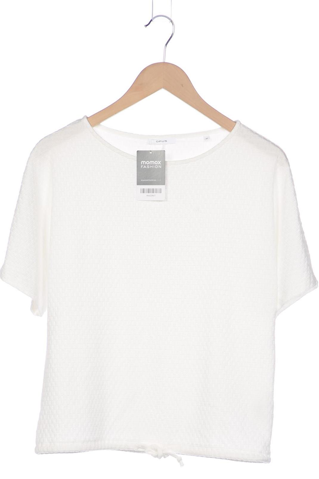 

Opus Damen T-Shirt, weiß, Gr. 36