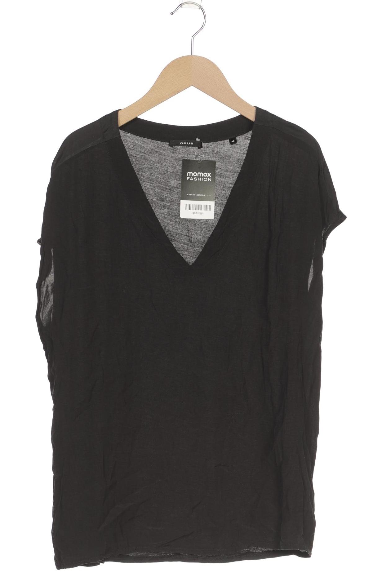 

Opus Damen T-Shirt, schwarz, Gr. 40