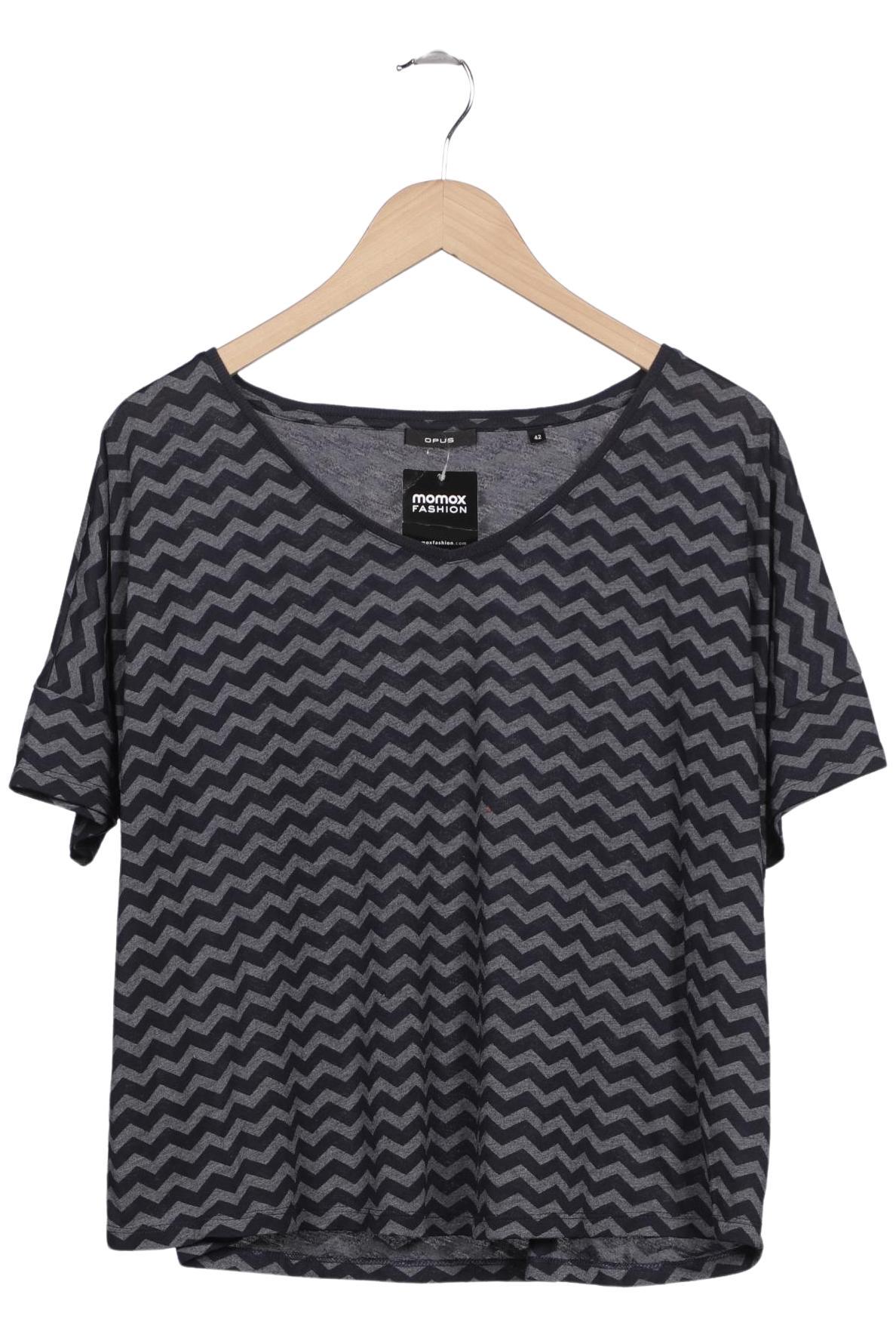 

Opus Damen T-Shirt, marineblau, Gr. 42