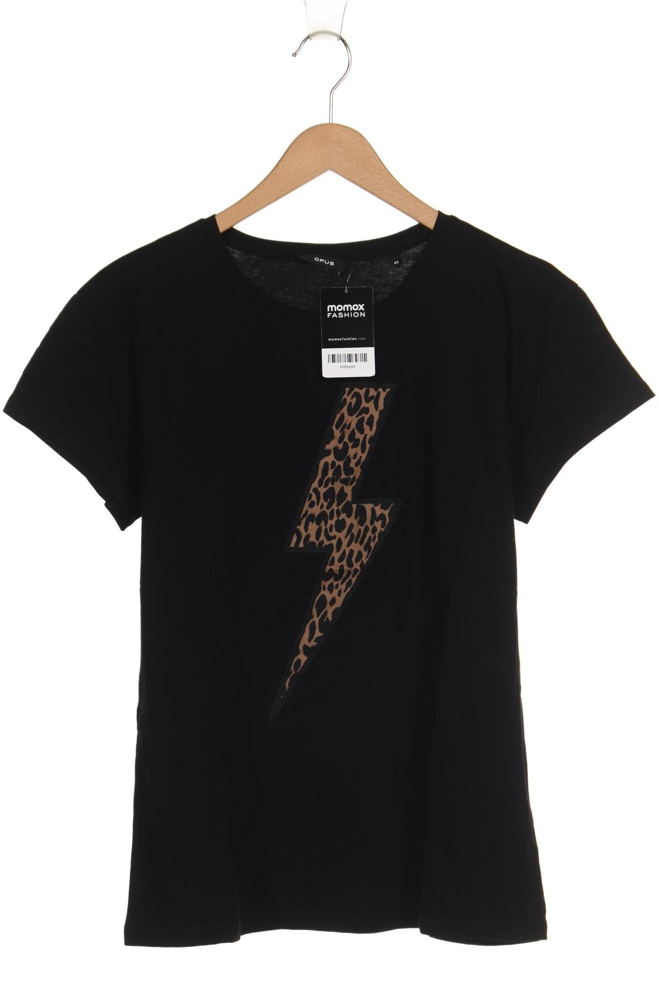 

Opus Damen T-Shirt, schwarz, Gr. 44