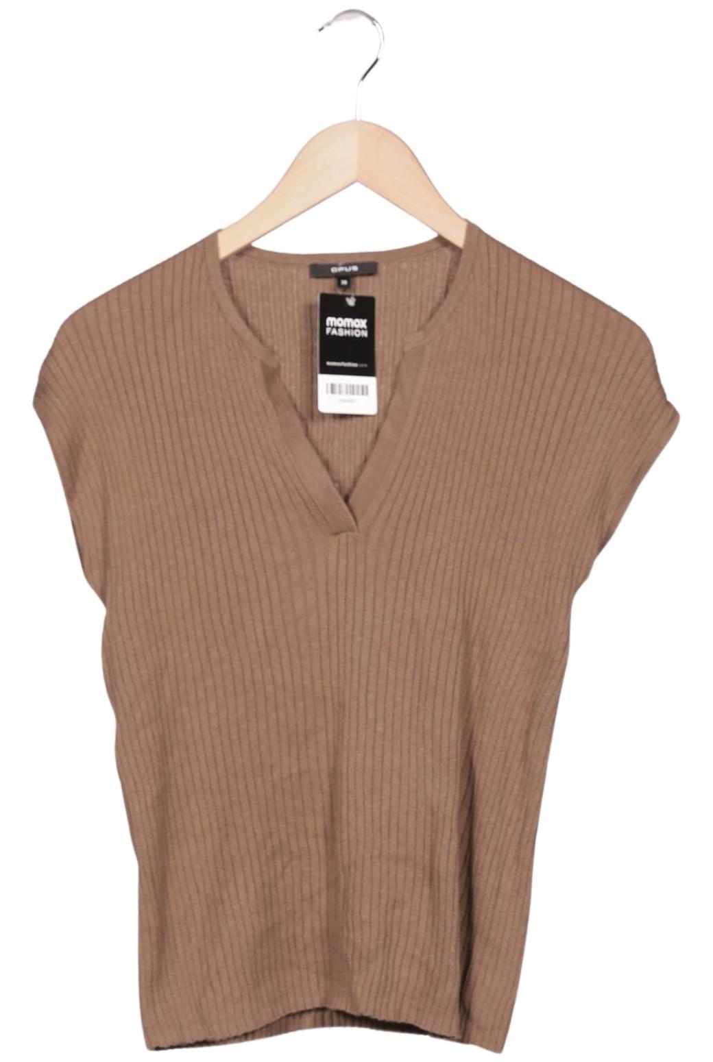 

Opus Damen T-Shirt, braun, Gr. 38