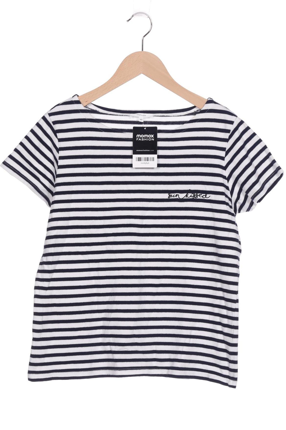 

Opus Damen T-Shirt, marineblau, Gr. 40