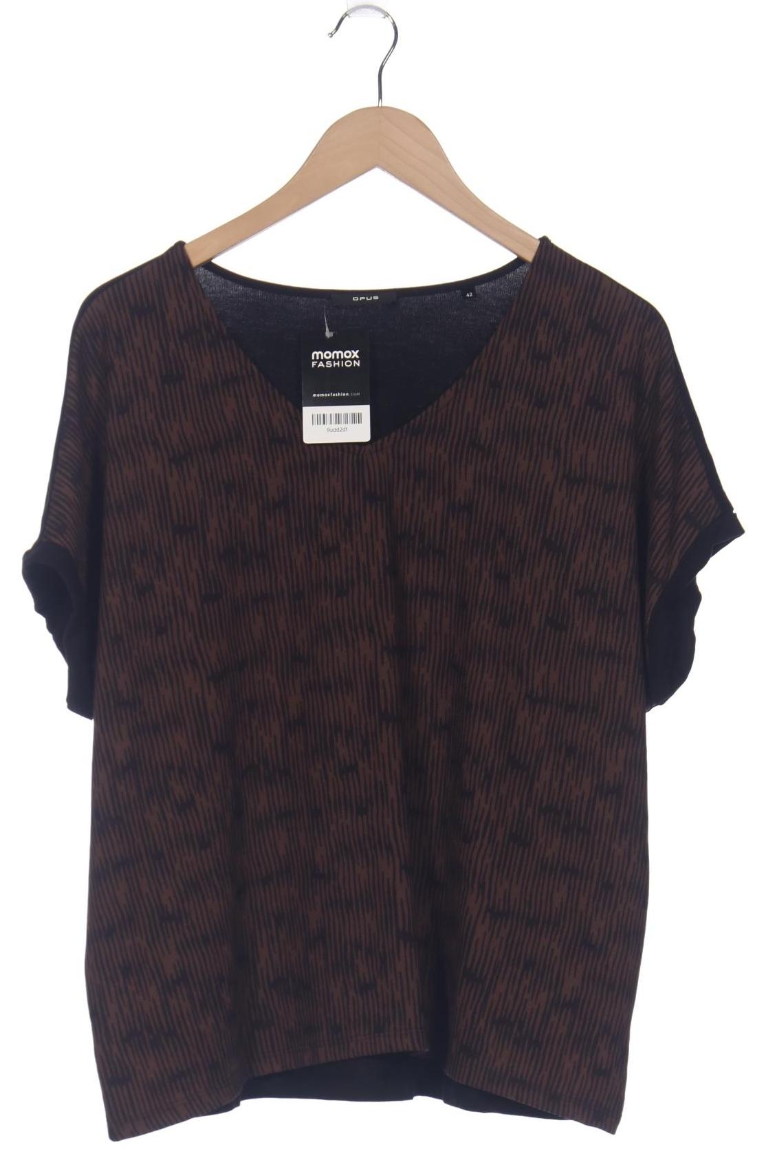 

Opus Damen T-Shirt, braun, Gr. 42