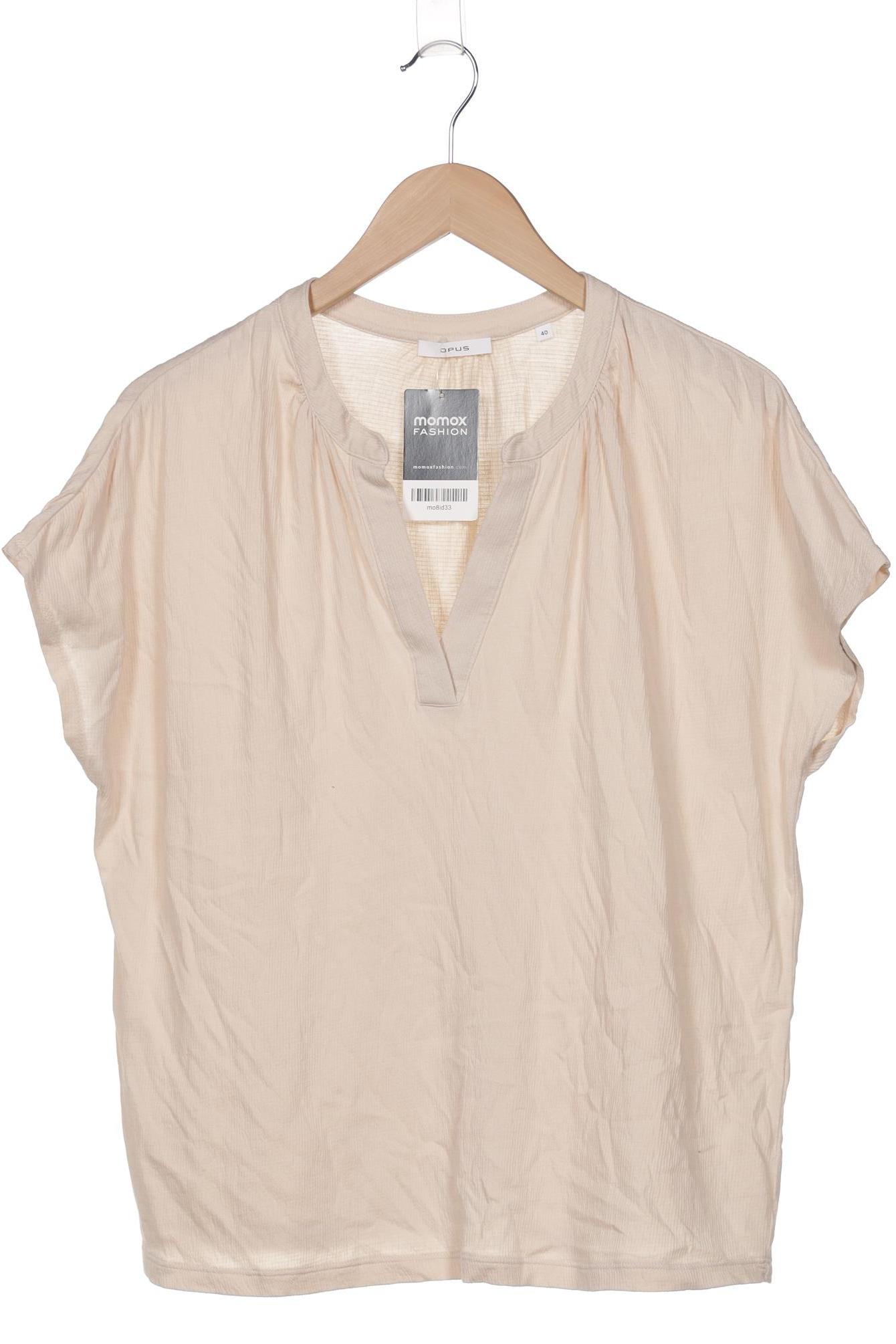 

Opus Damen T-Shirt, beige, Gr. 40