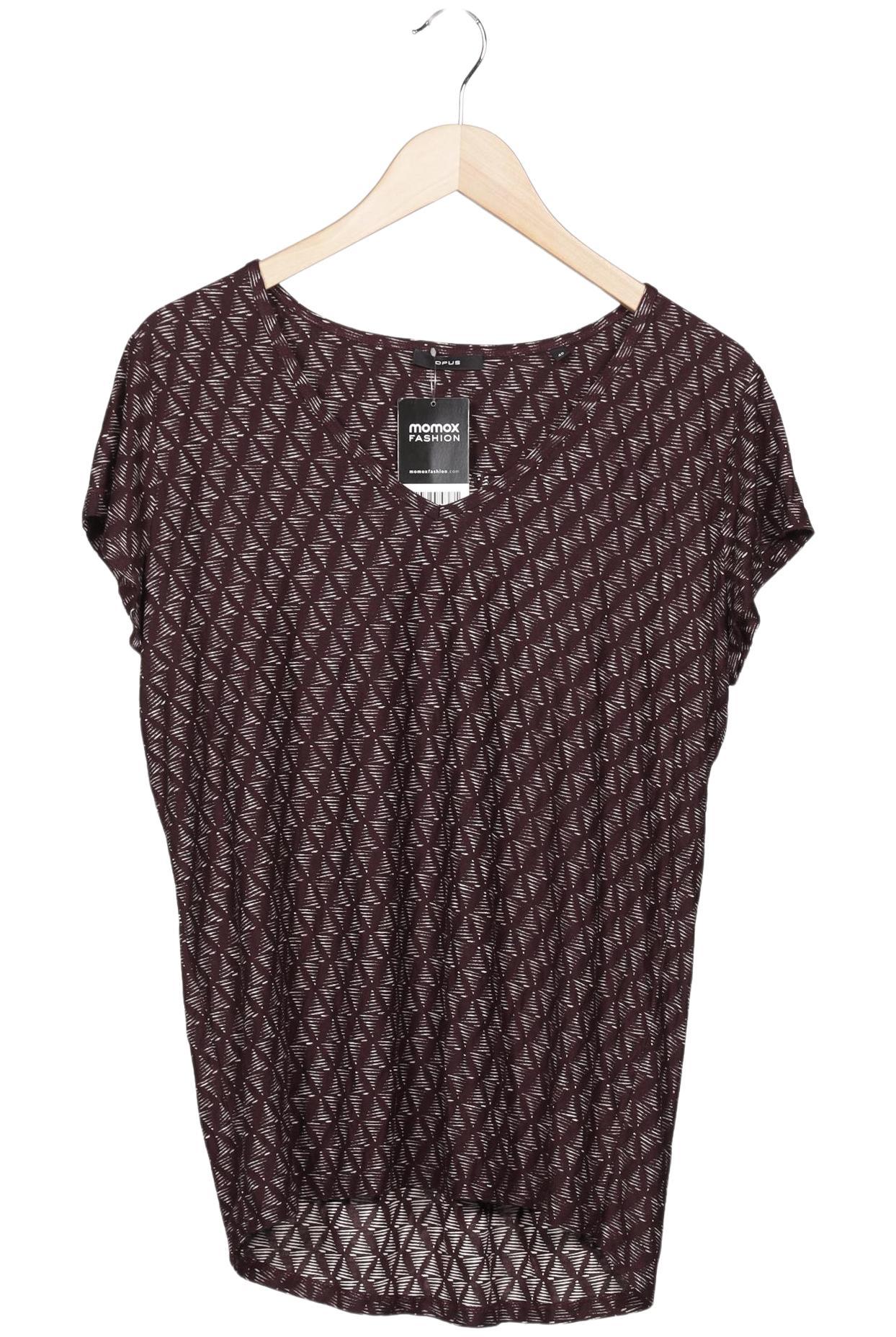 

Opus Damen T-Shirt, bordeaux, Gr. 40