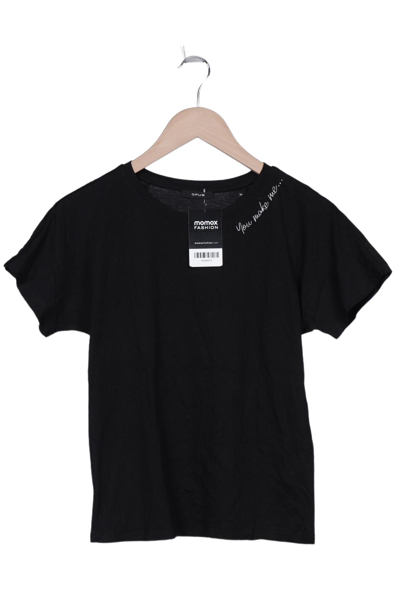 

Opus Damen T-Shirt, schwarz, Gr. 36