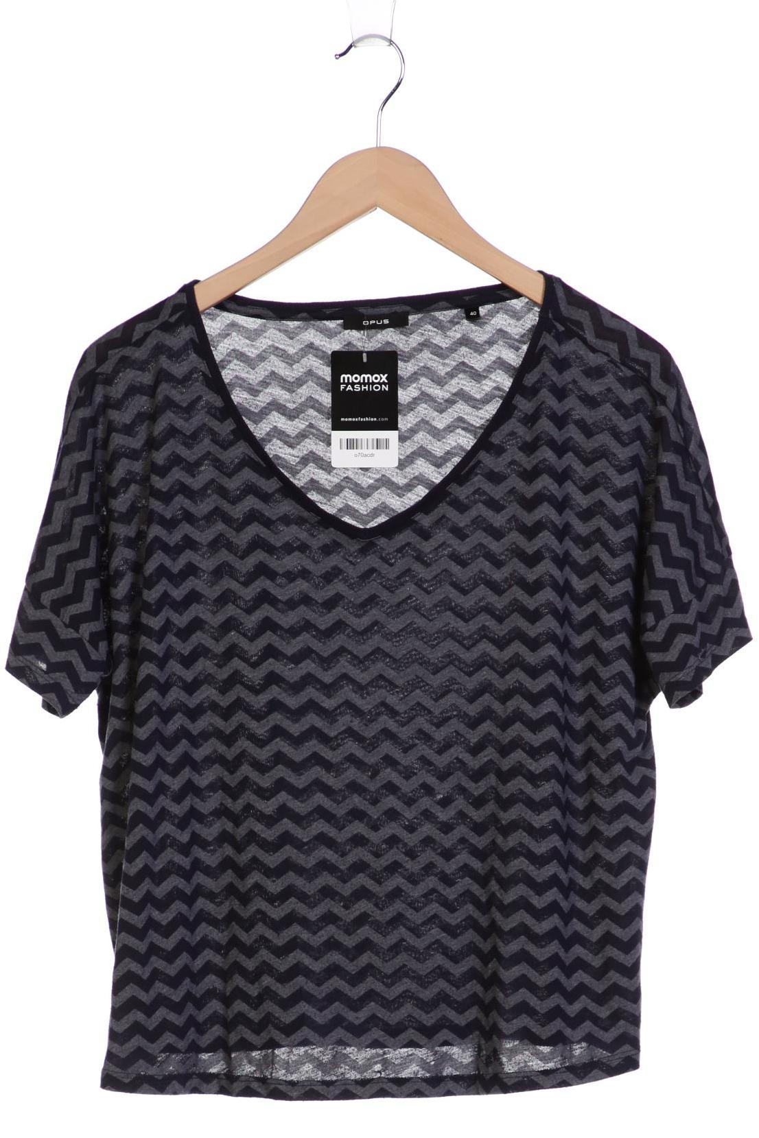 

Opus Damen T-Shirt, marineblau, Gr. 40