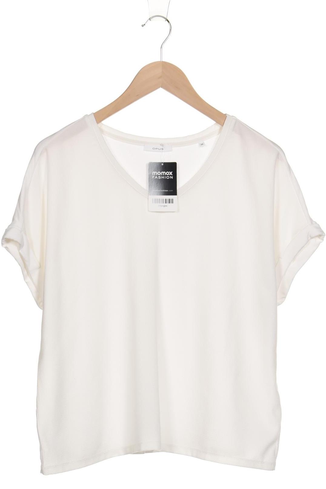 

Opus Damen T-Shirt, weiß, Gr. 38