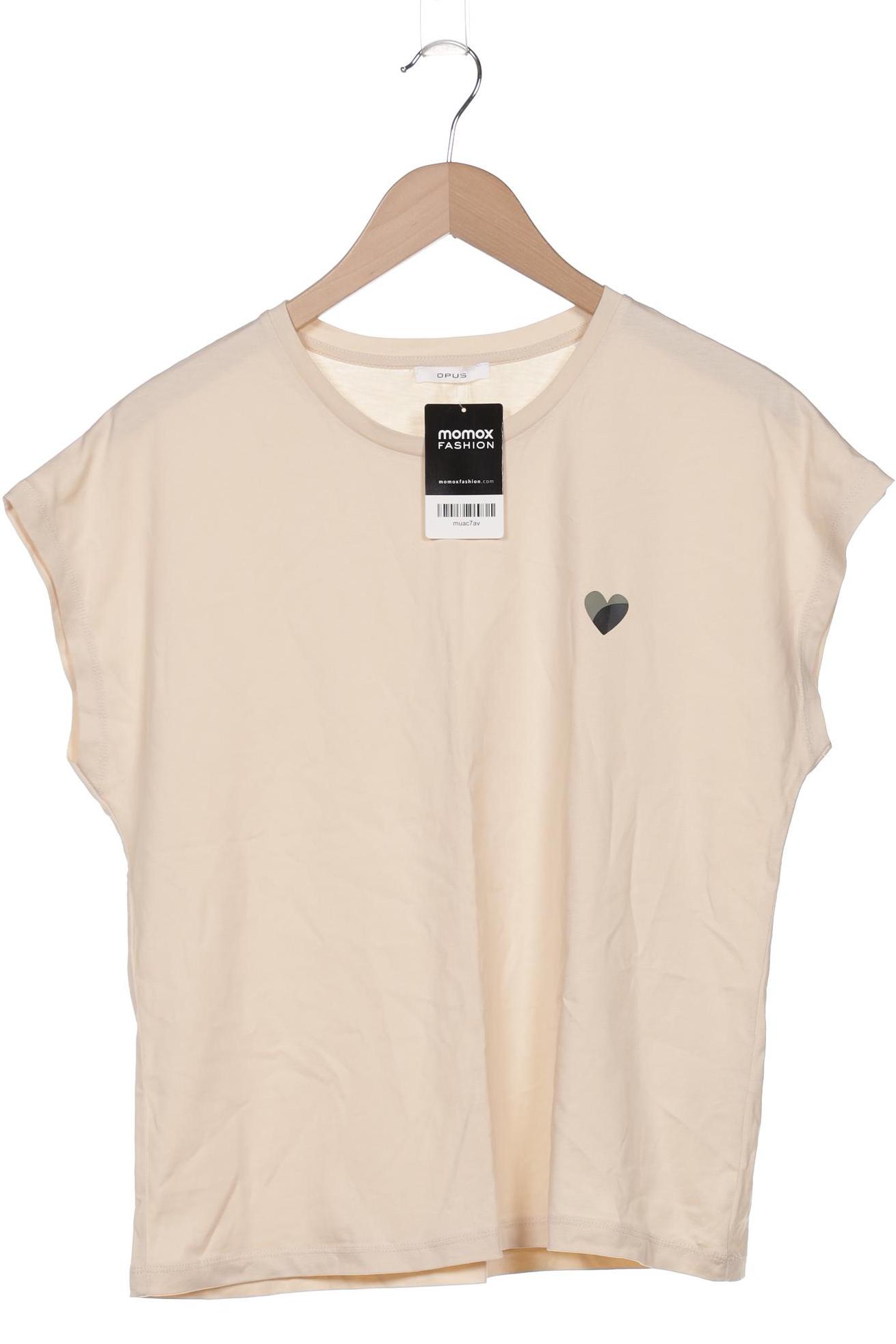 

Opus Damen T-Shirt, beige, Gr. 40