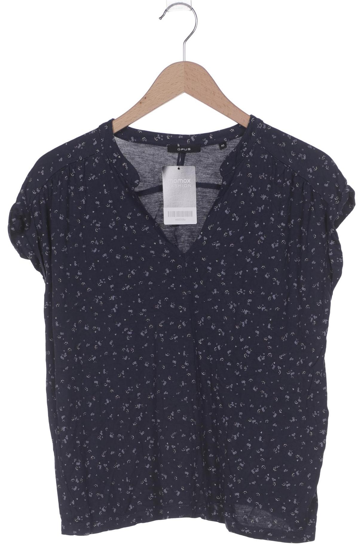 

Opus Damen T-Shirt, marineblau, Gr. 40