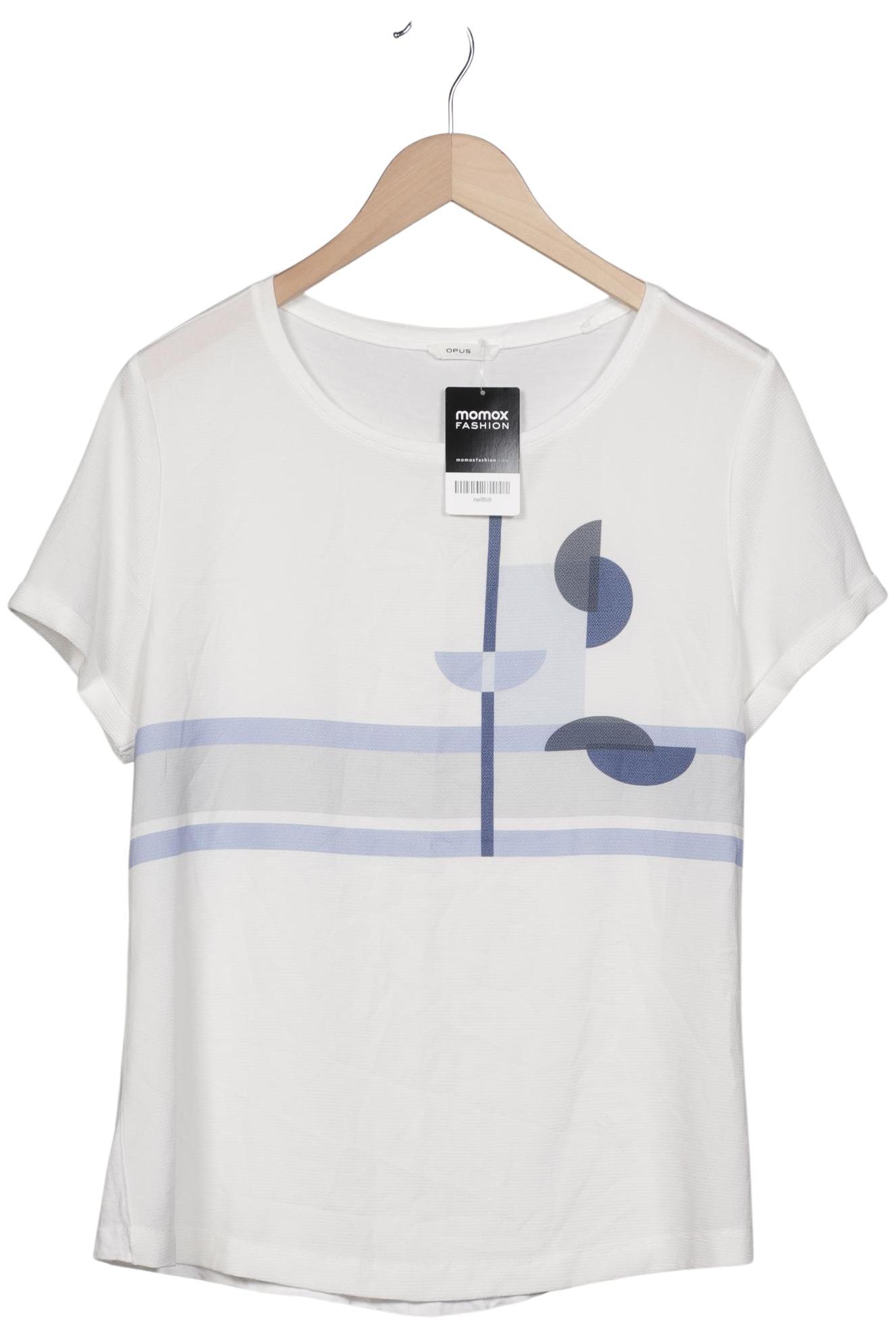 

Opus Damen T-Shirt, weiß, Gr. 38