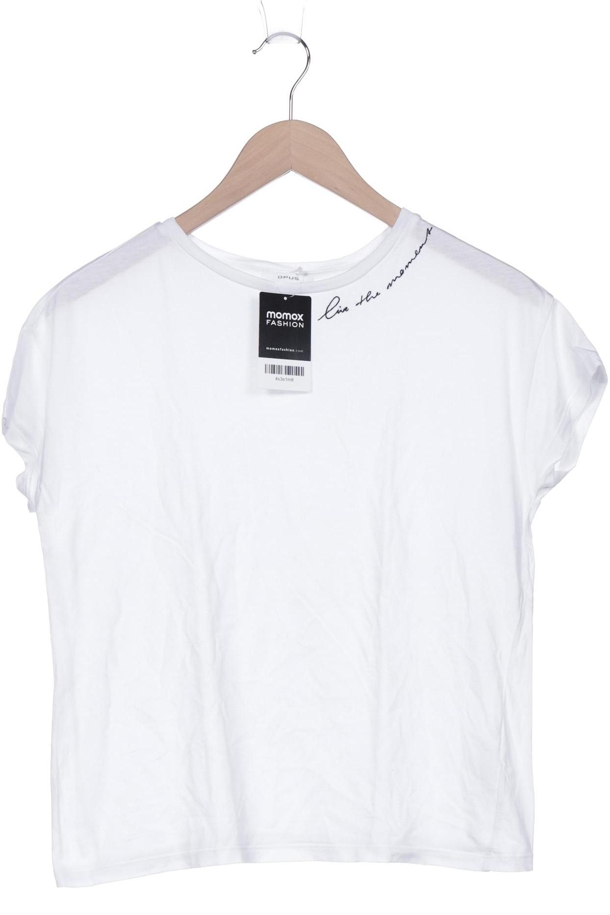 

Opus Damen T-Shirt, weiß, Gr. 36
