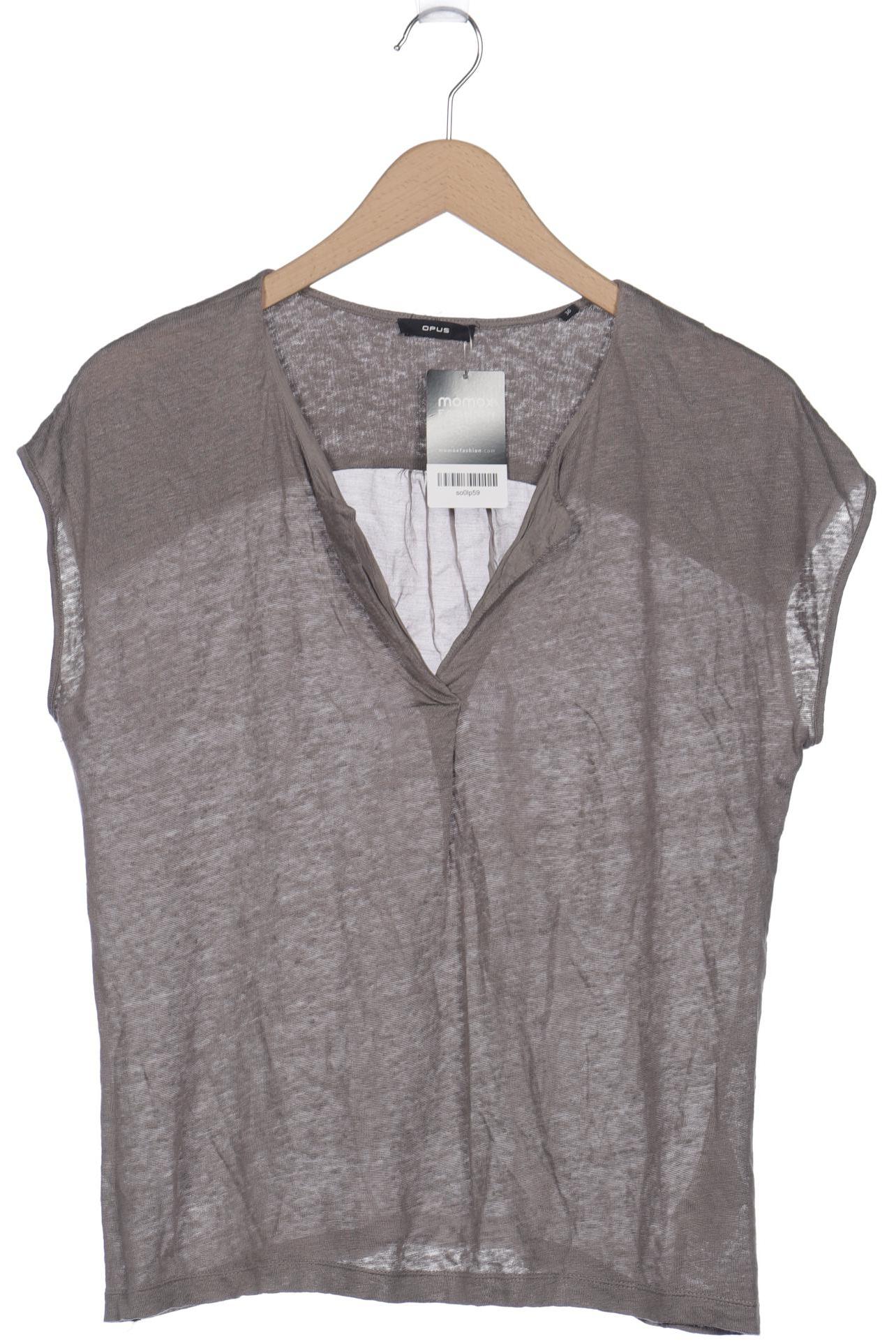 

Opus Damen T-Shirt, braun, Gr. 36