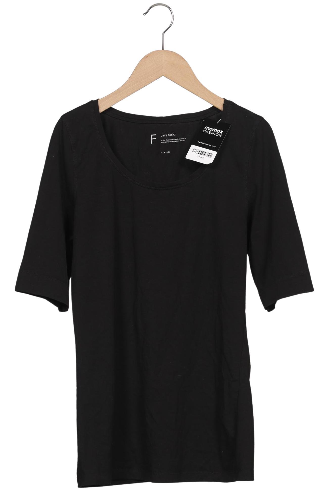 

Opus Damen T-Shirt, schwarz, Gr. 40