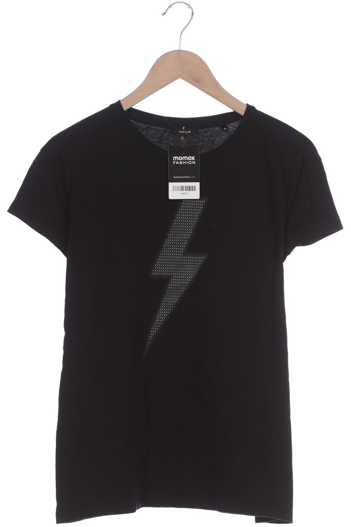 

Opus Damen T-Shirt, schwarz, Gr. 40