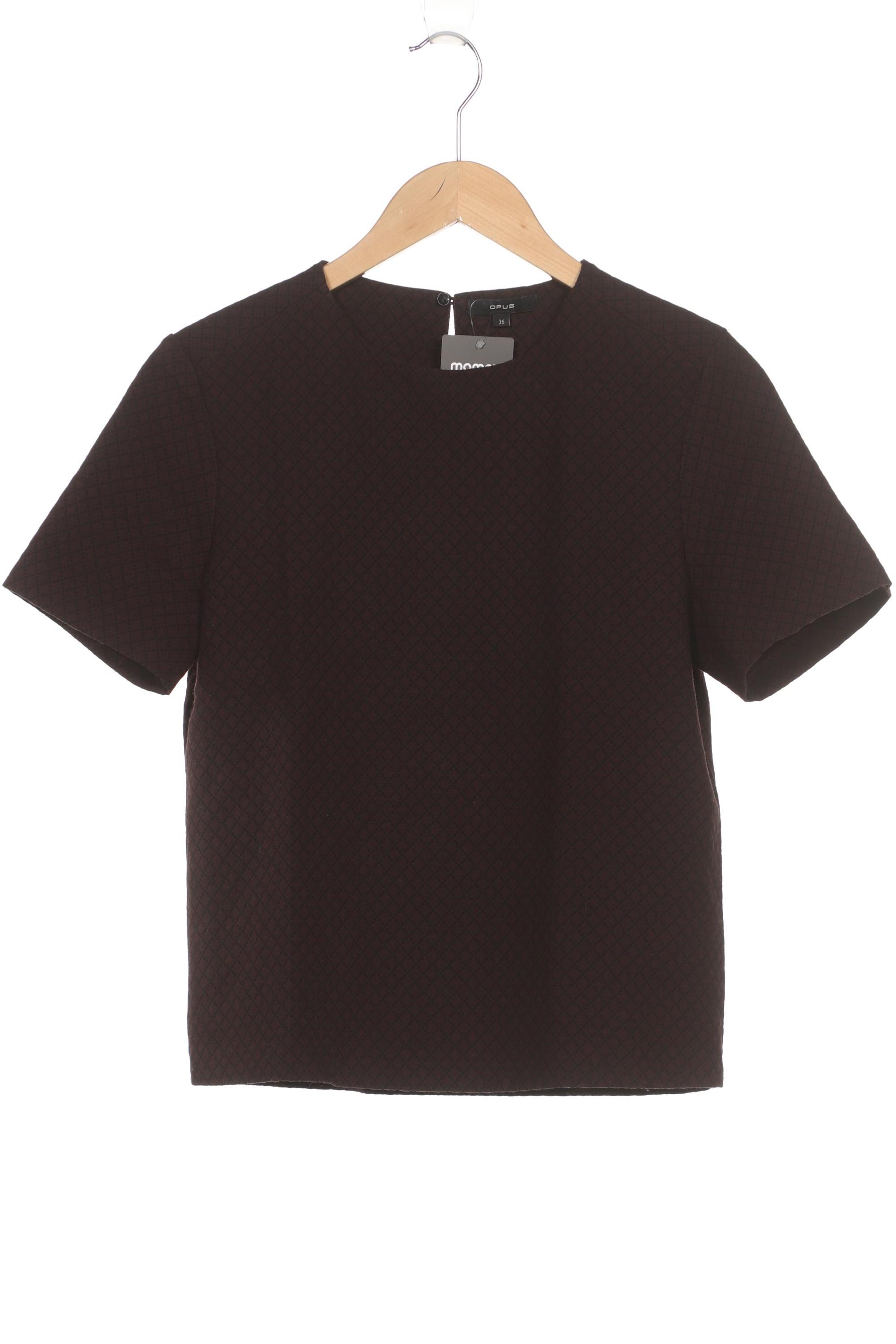 

Opus Damen T-Shirt, bordeaux, Gr. 36