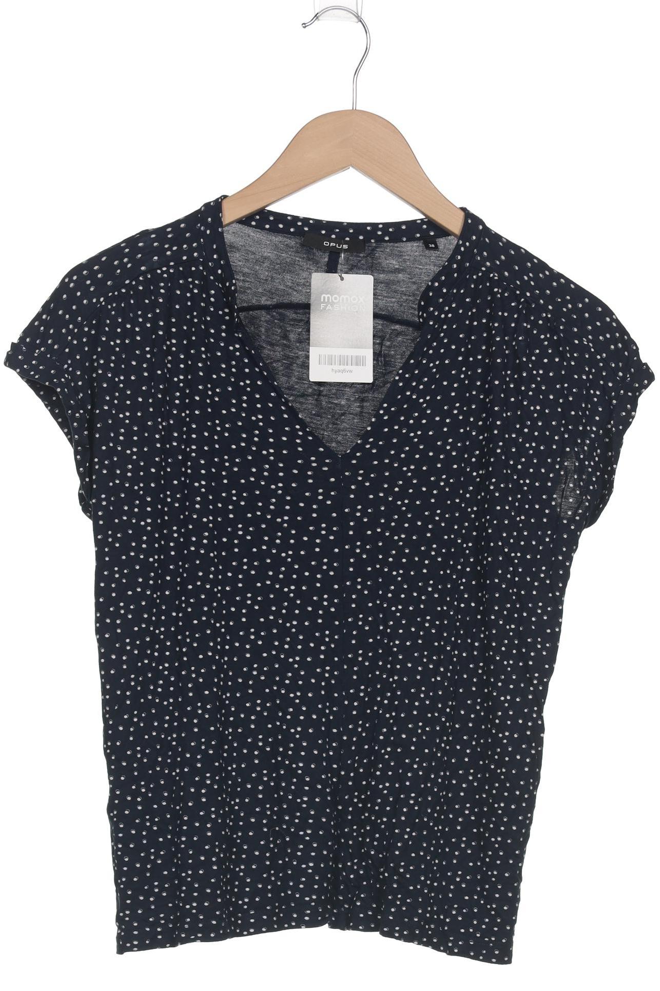 

Opus Damen T-Shirt, marineblau, Gr. 38